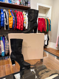Jimmy Choo Heeled Boot-Black Leather