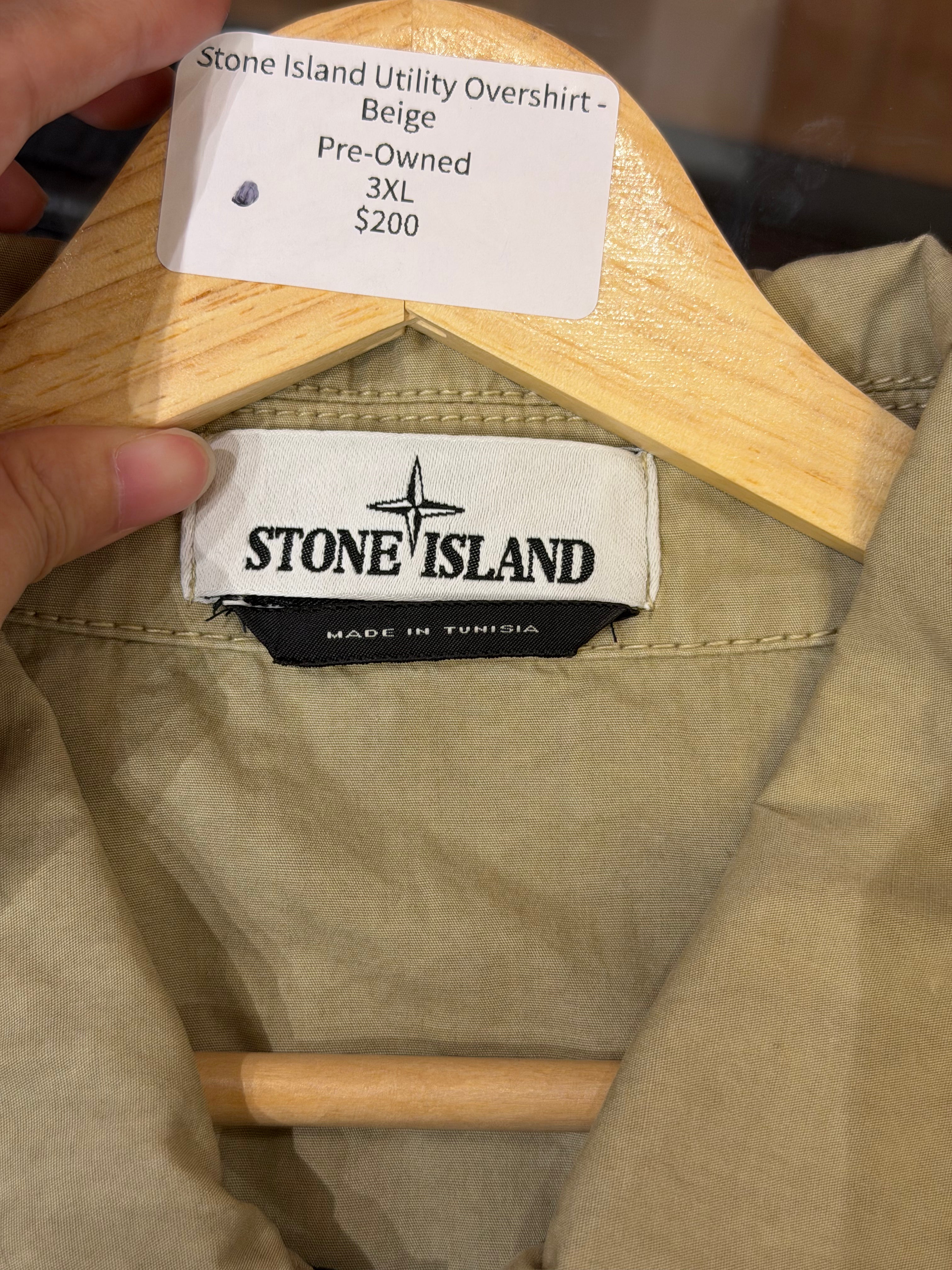Stone Island Utility Overshirt -Beige