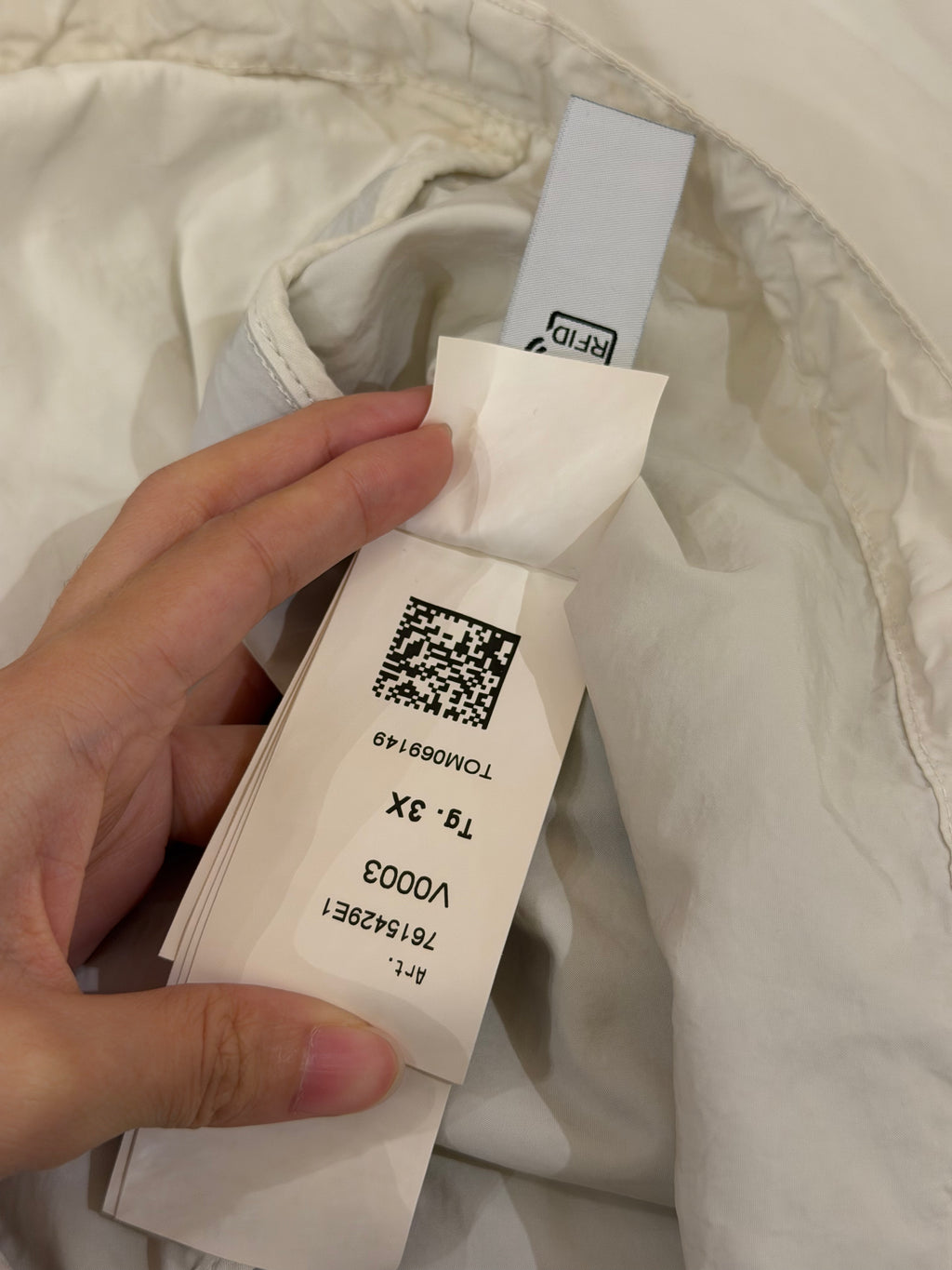 Stone Island Cupro Nylon TC Overshirt - White