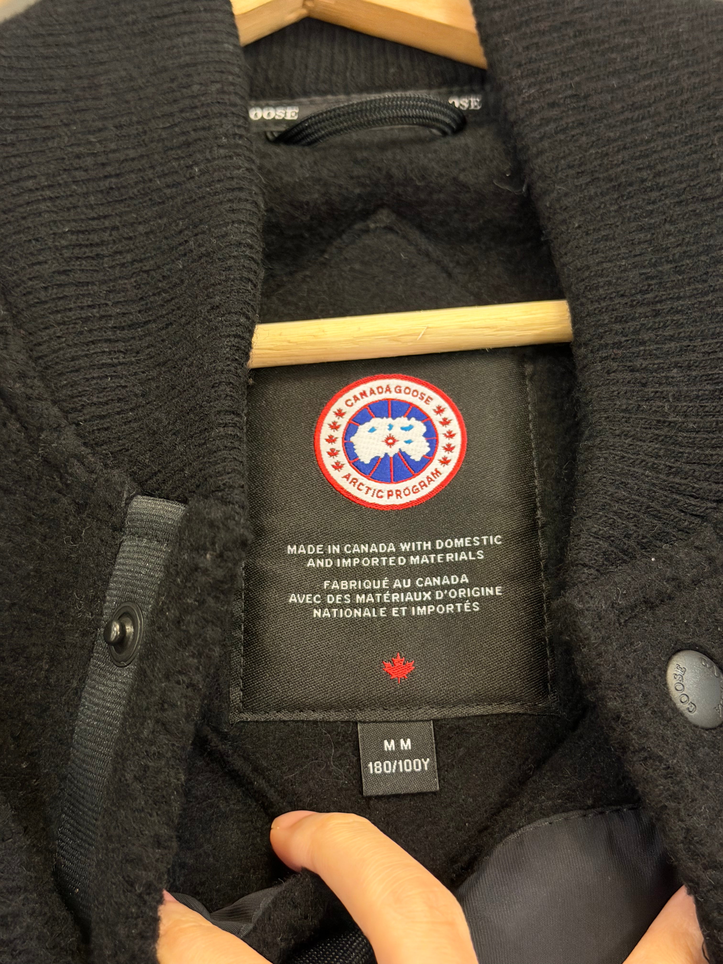 Canada Goose Hudson Fleece Cardigan - Black