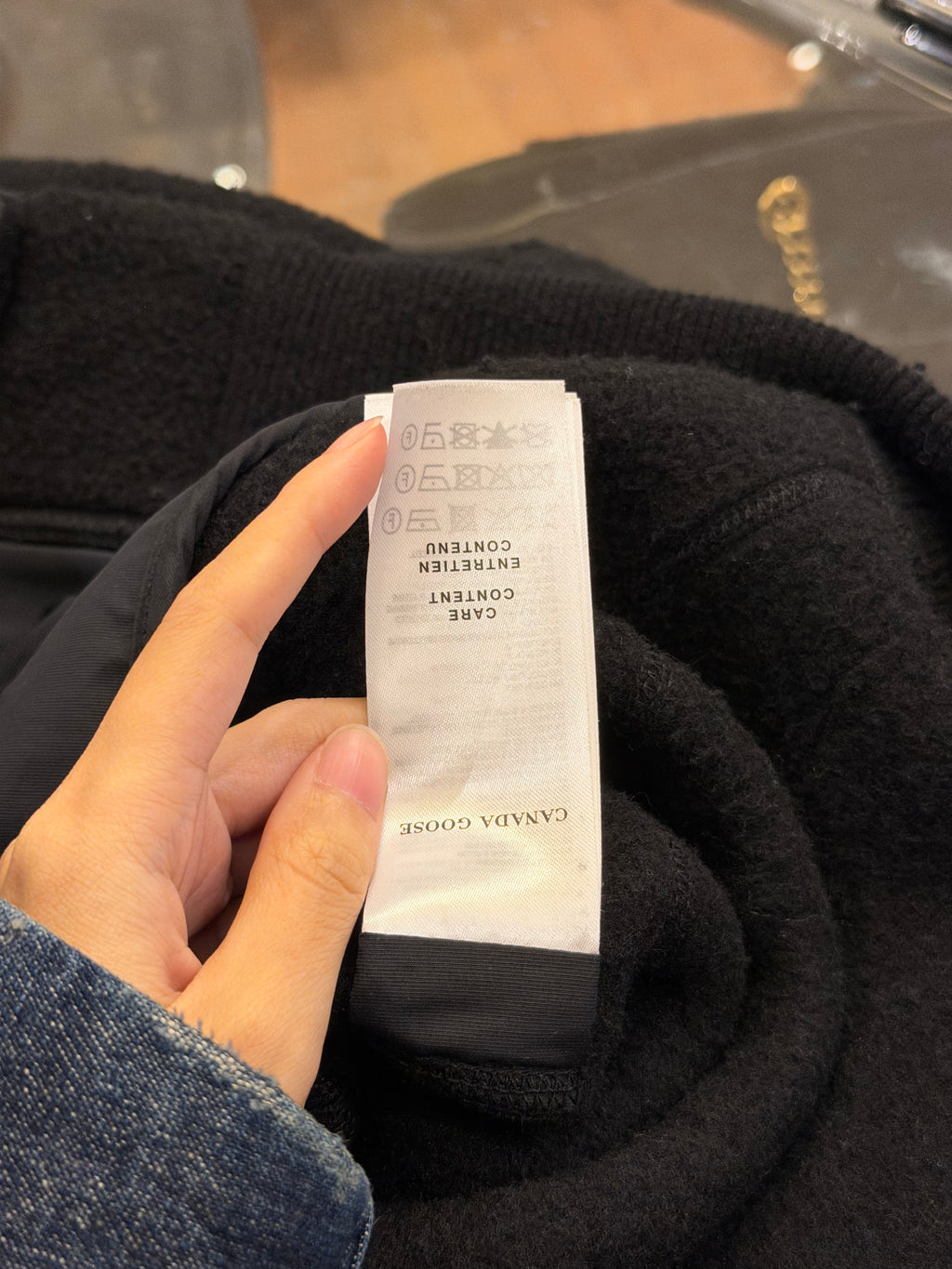 Canada Goose Hudson Fleece Cardigan - Black
