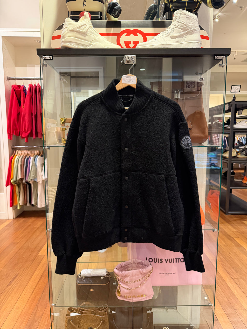 Canada Goose Hudson Fleece Cardigan - Black