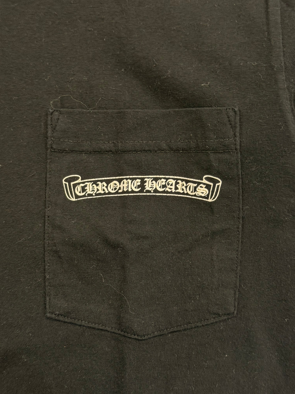 Chrome Hearts Cemetary Cross Tee LS - Black
