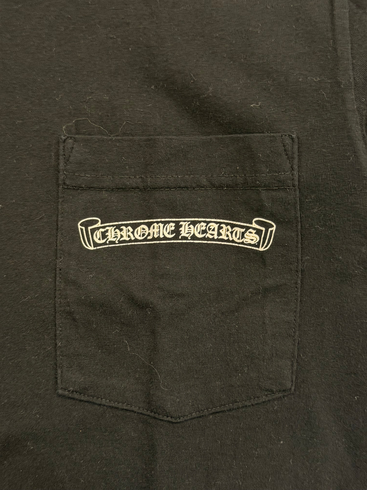 Chrome Hearts Cemetary Cross Tee LS - Black