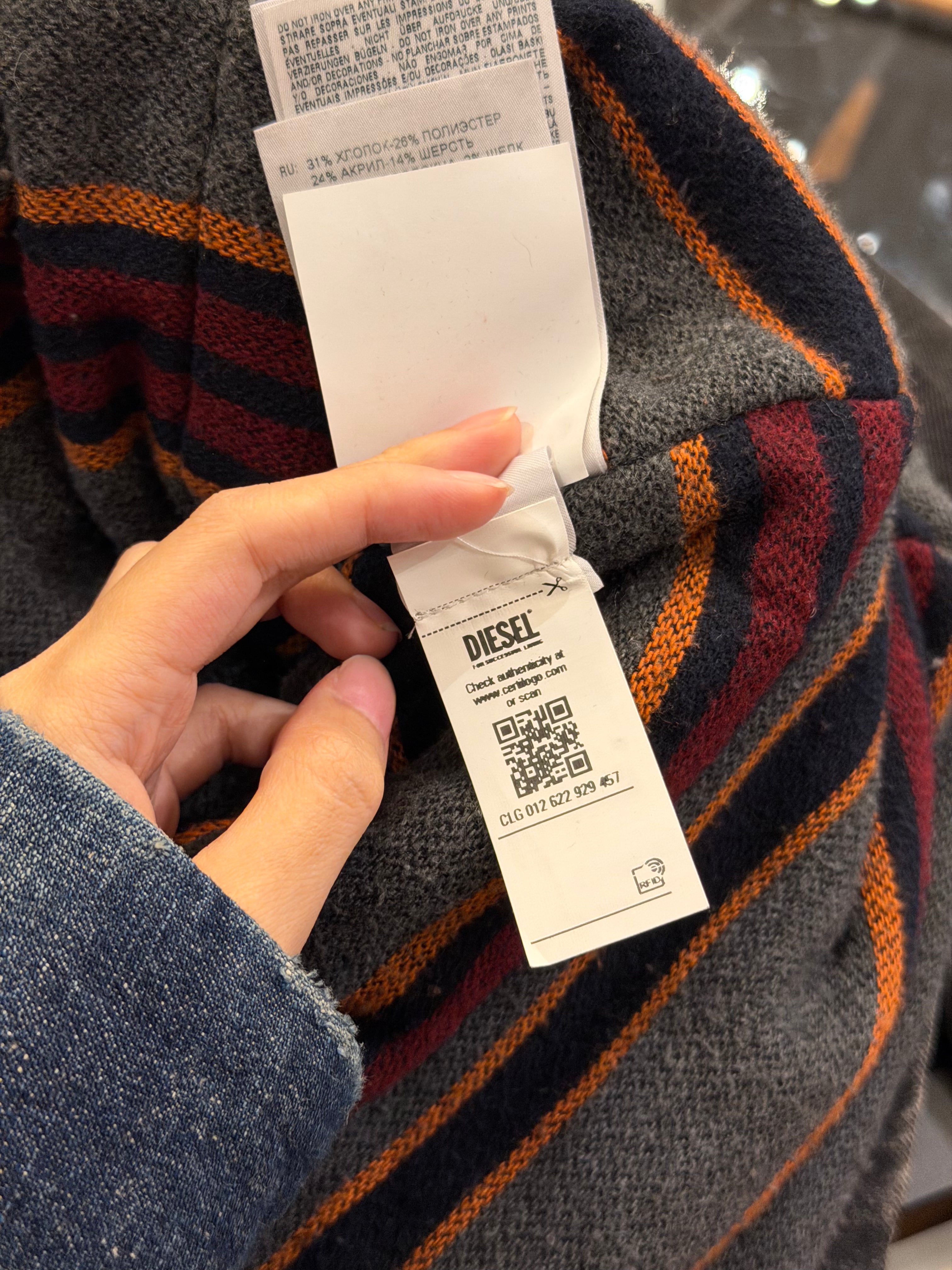 Diesel Lined Camel Active Blazer Jacket