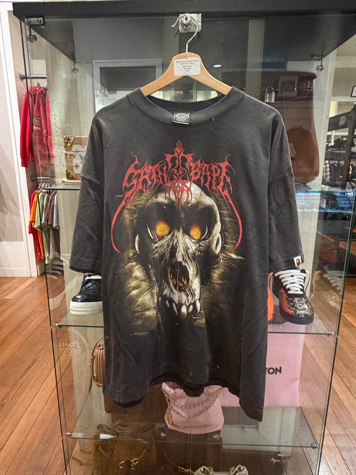 Bape x Saint Michael ‘Saint Bape’ Tee - Black