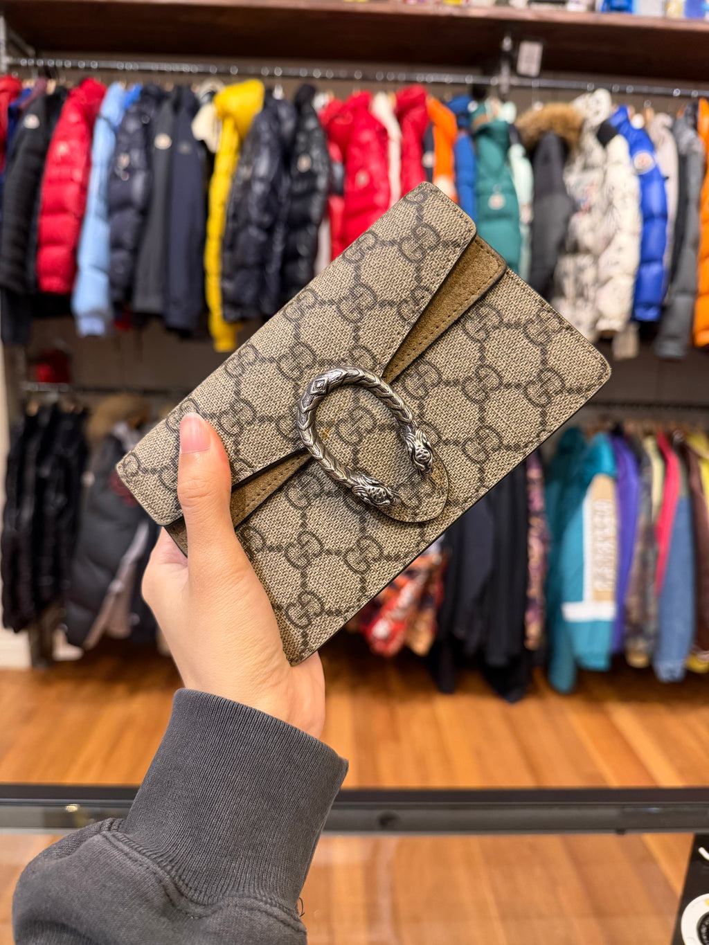 Gucci Dionysus GG Supreme Super Mini Bag