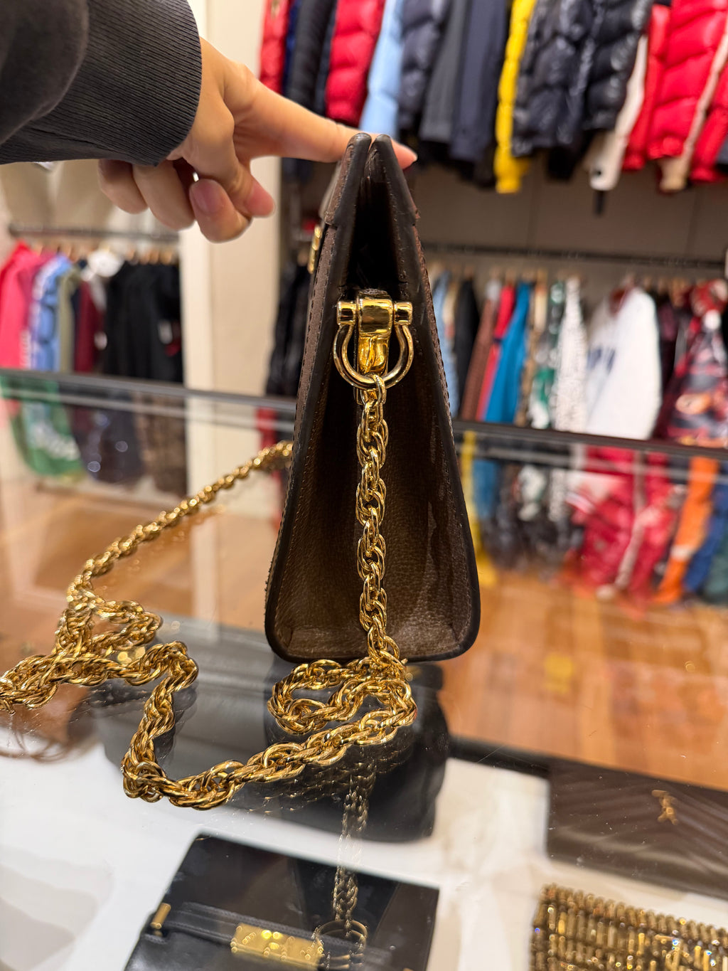 Gucci Ophidia GG Small Chain Shoulder Bag