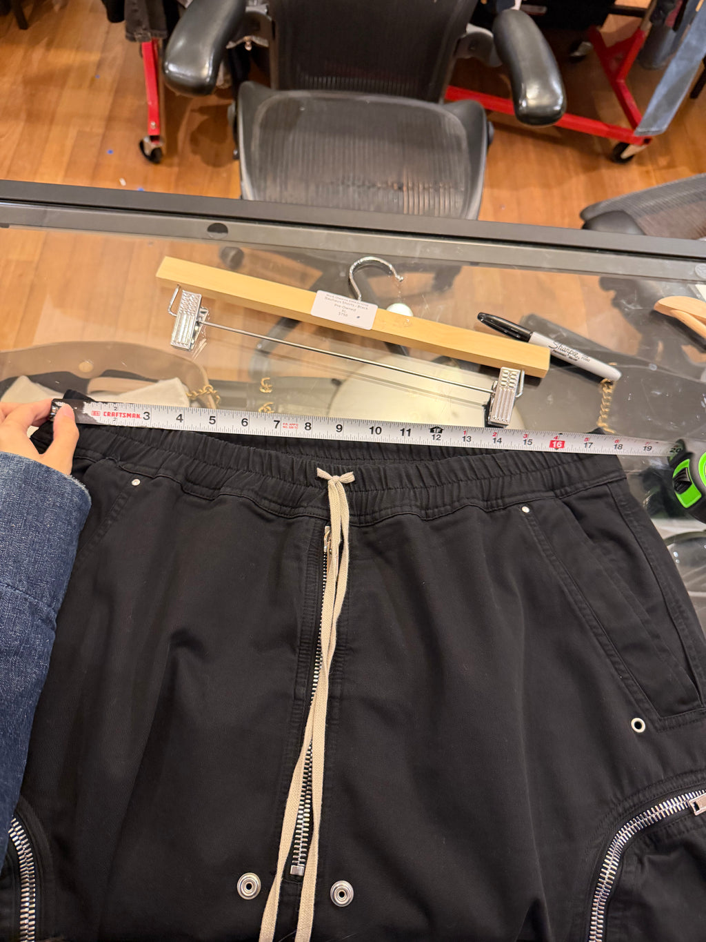 Rick Owens DRKSHDW Bauhaus Shorts - Black