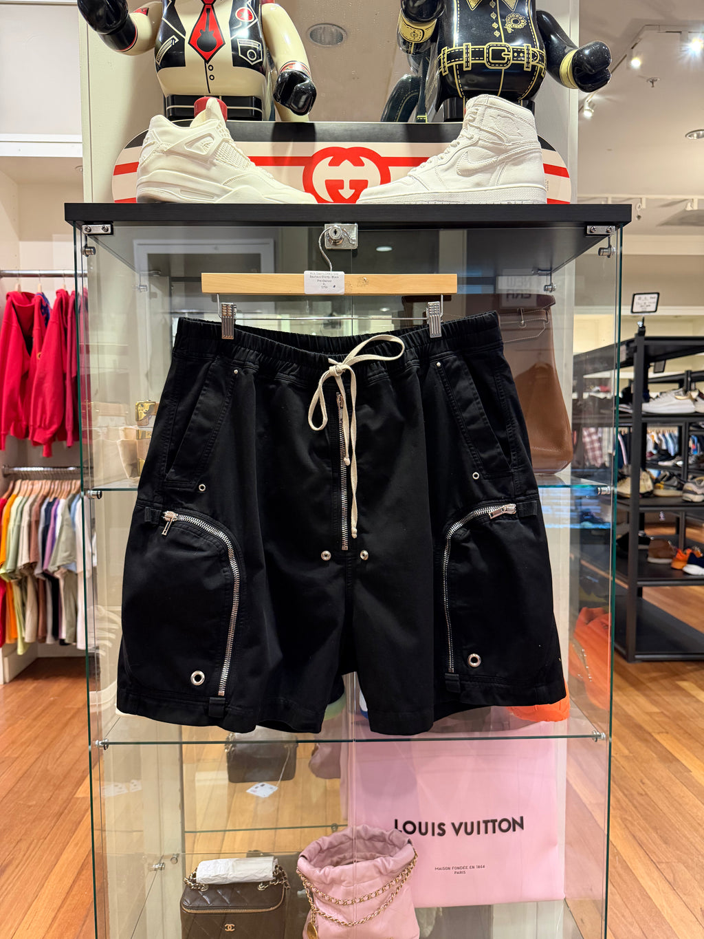 Rick Owens DRKSHDW Bauhaus Shorts - Black
