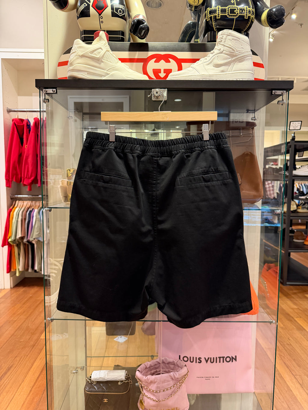 Rick Owens DRKSHDW Bauhaus Shorts - Black