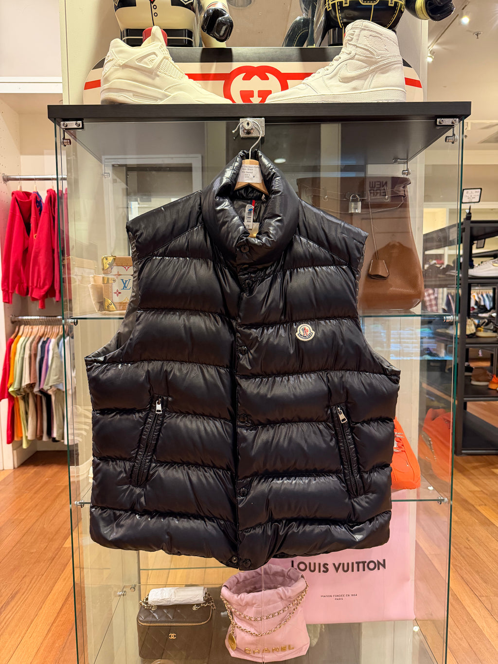 Moncler Tibb Down Puffer Vest - Black