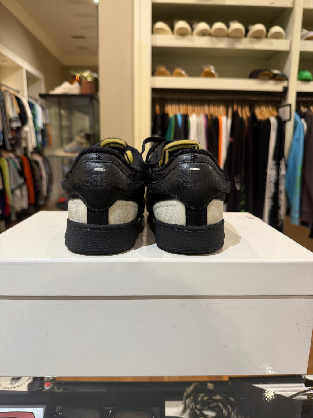 Maison Margiela x ReebokClub C 'Memory Of' Sneakers - Black