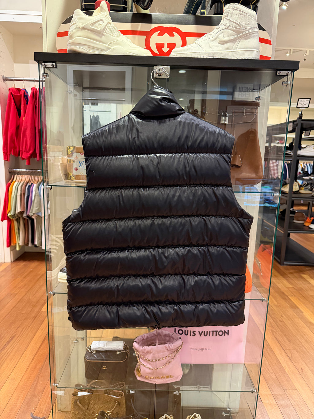 Moncler Tibb Down Puffer Vest - Black