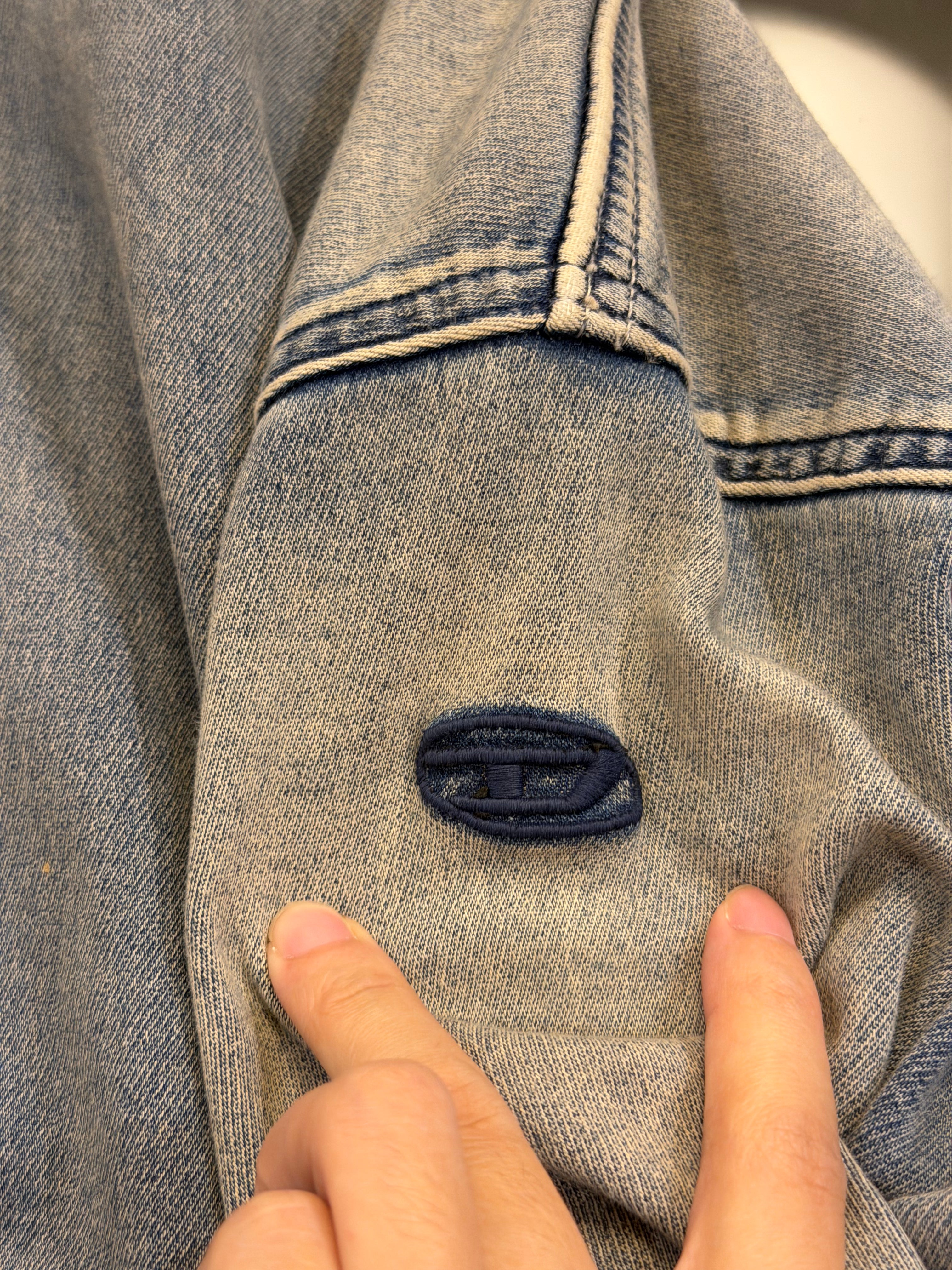 Diesel Denim Pullover Hoodie