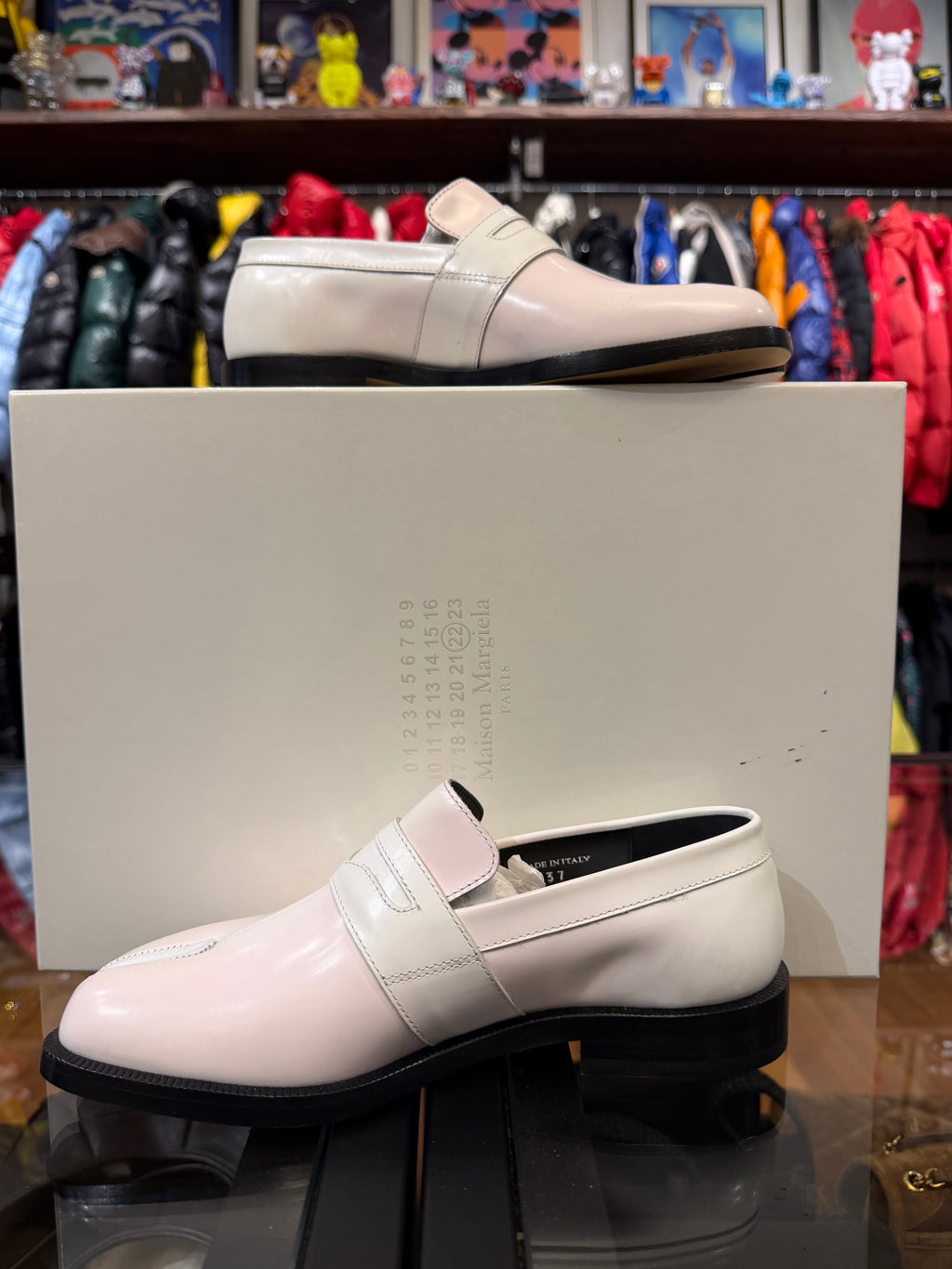 Maison Margiela Tabi Slip-On Loafers - Pink