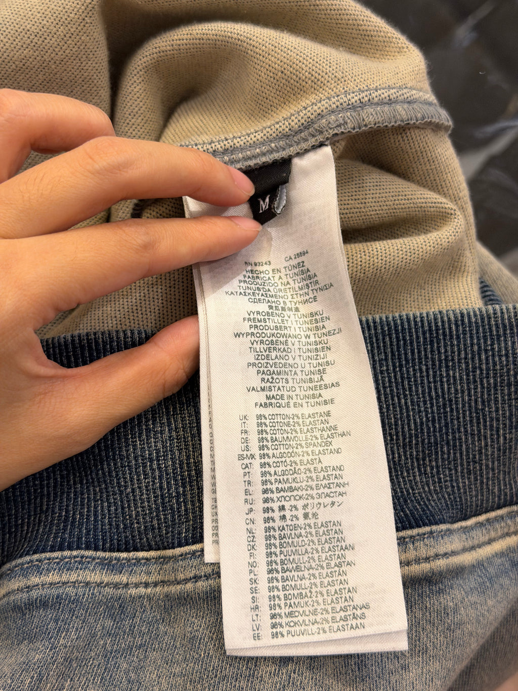 Diesel Denim Pullover Hoodie