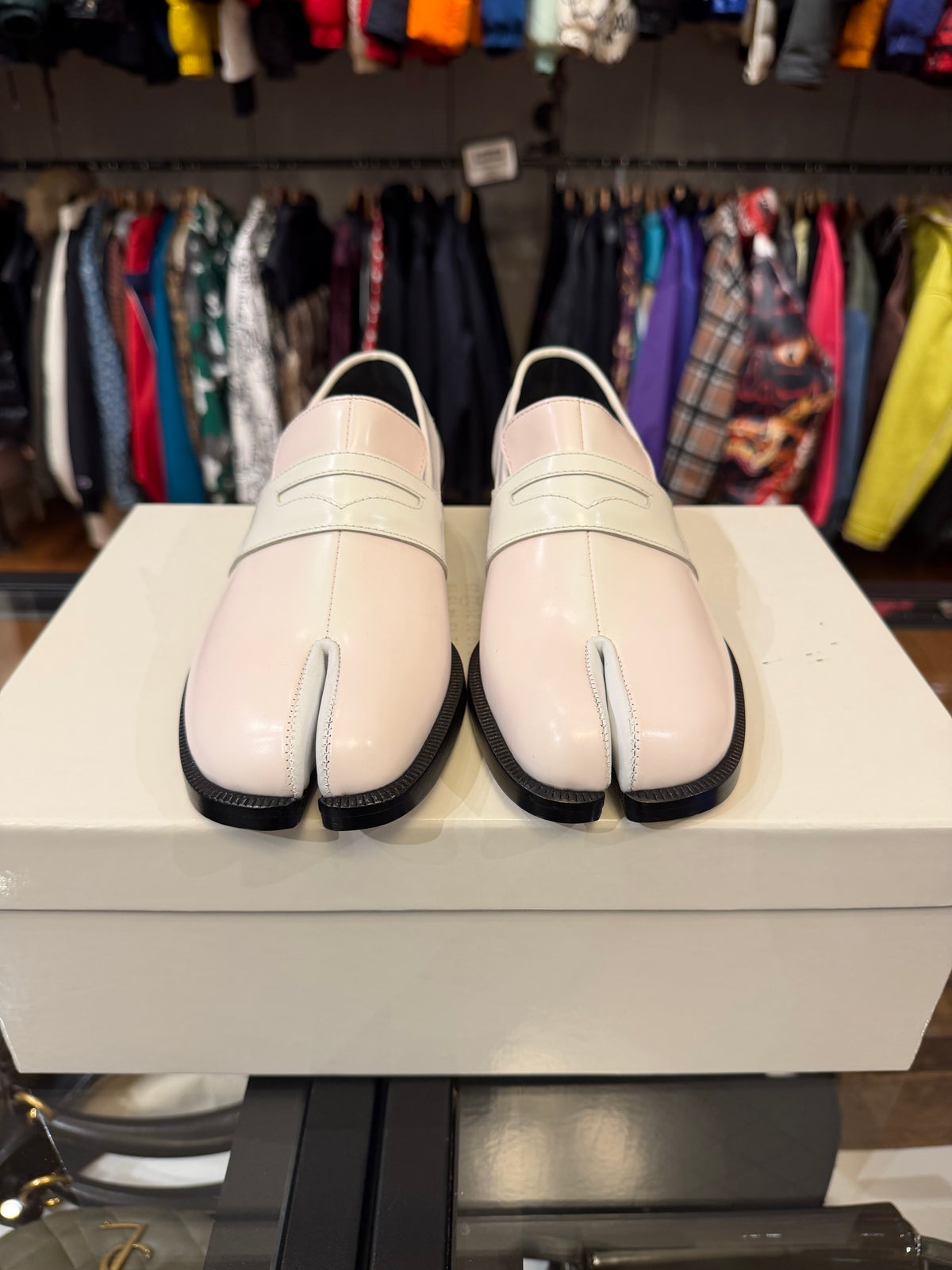 Maison Margiela Tabi Slip-On Loafers - Pink
