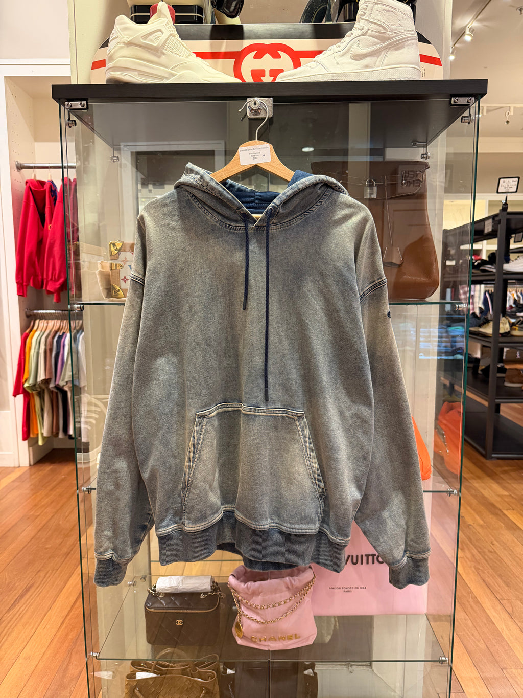 Diesel Denim Pullover Hoodie