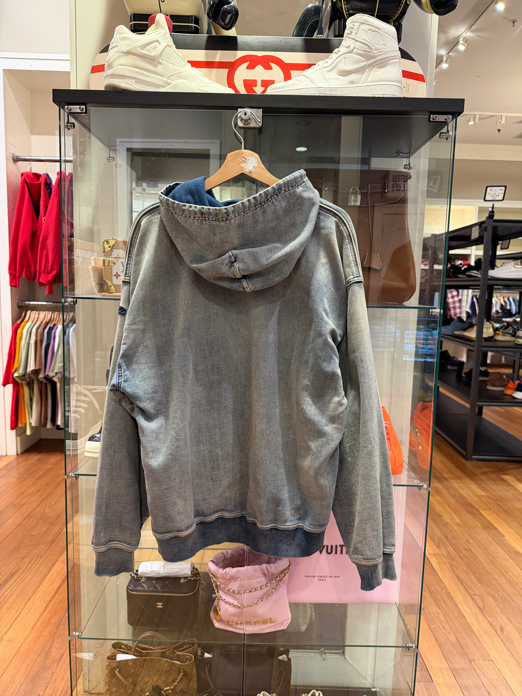 Diesel Denim Pullover Hoodie