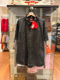 Diesel Layered Bleach Wash Button Up Shirt - Charcoal
