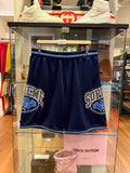 Supreme Studded Basketball Shorts - Navy