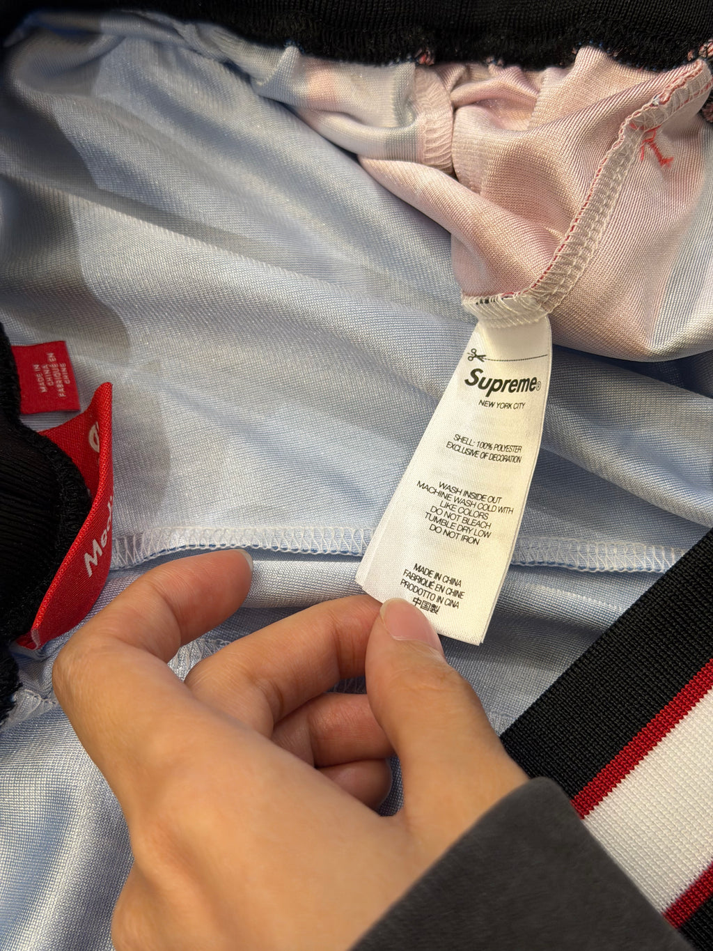 Supreme Marker Basketball Shorts - Red/Blue