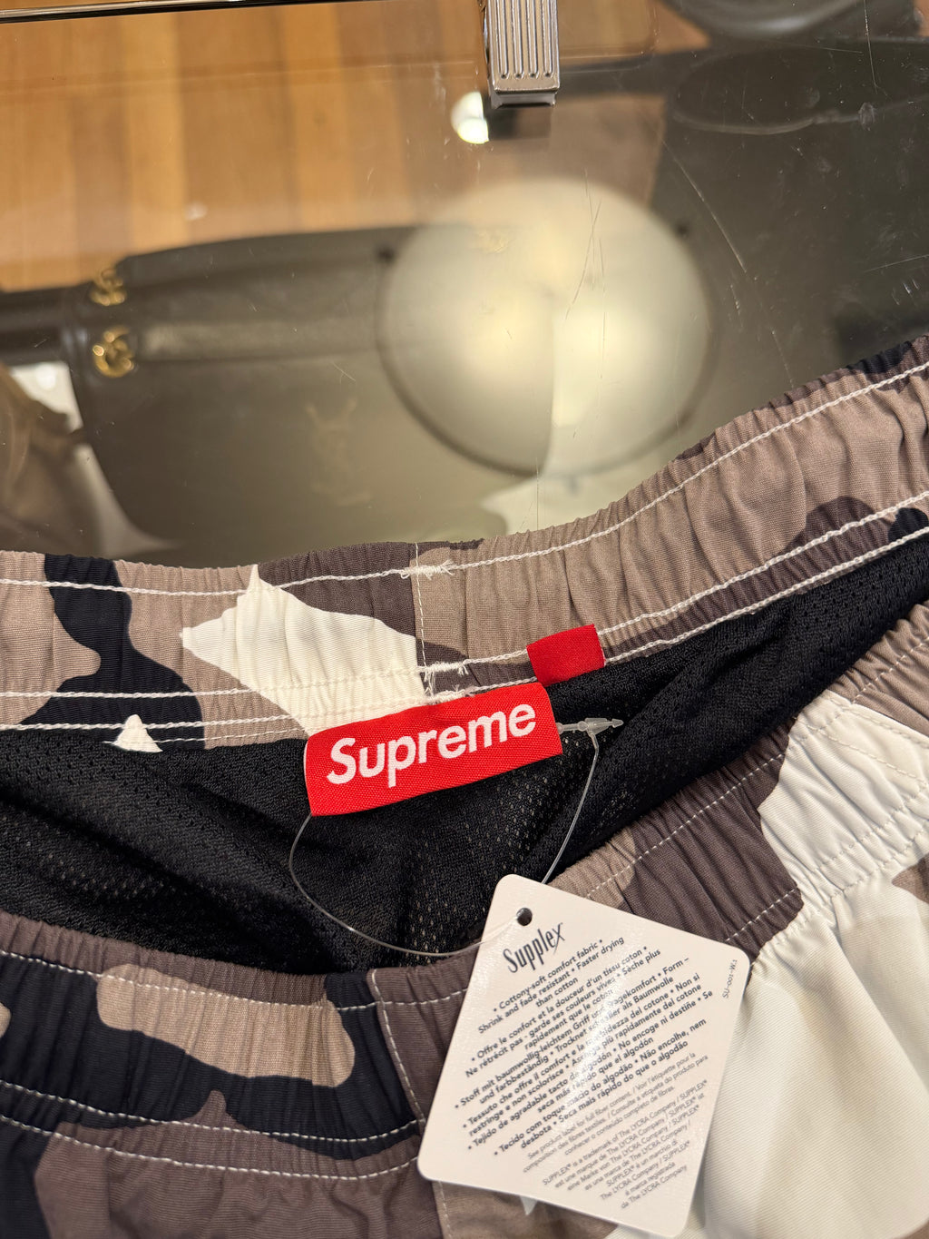 Supreme Cargo Water Shorts -Snow Camo