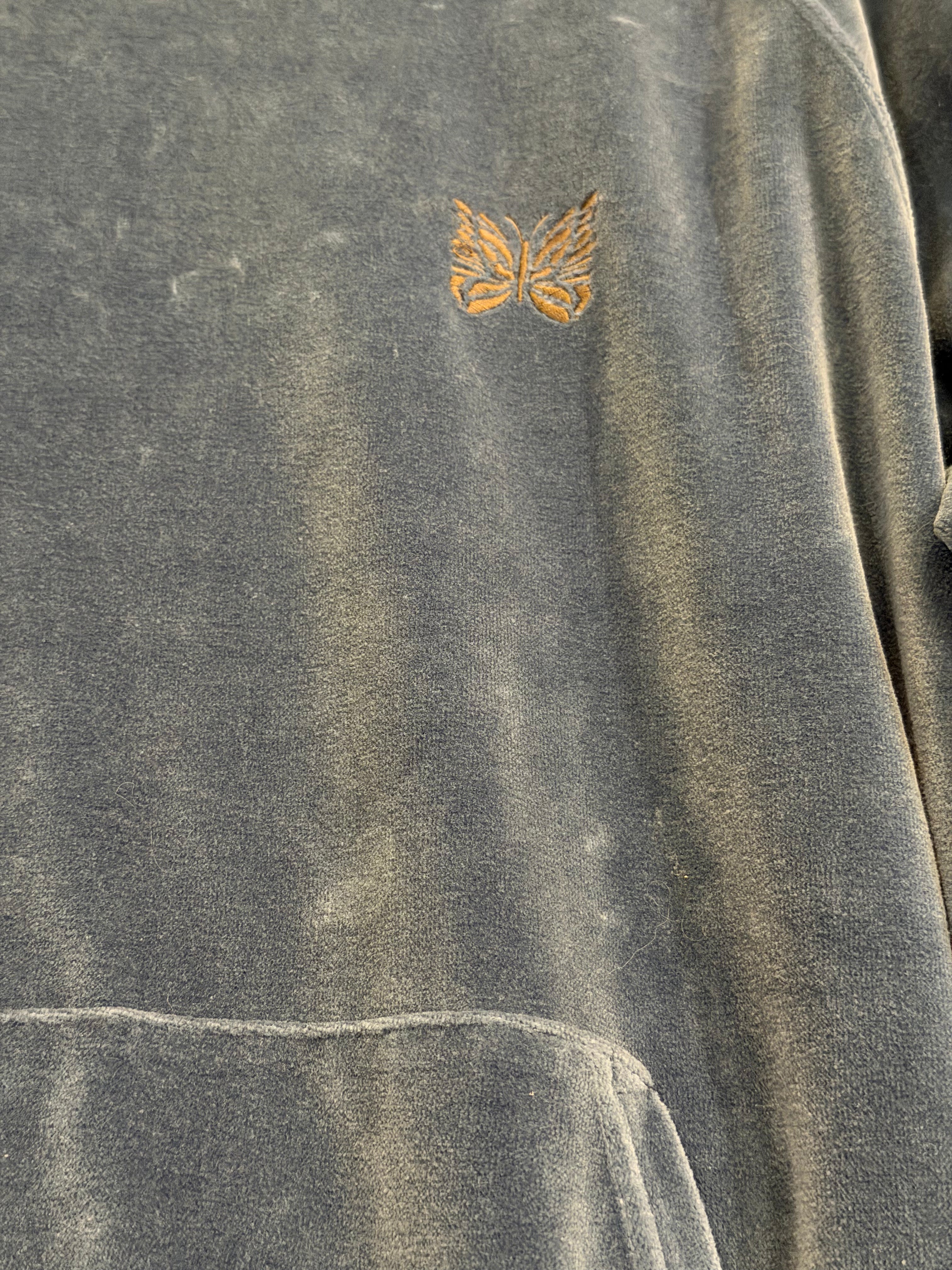Needles Velour Track Hoodie