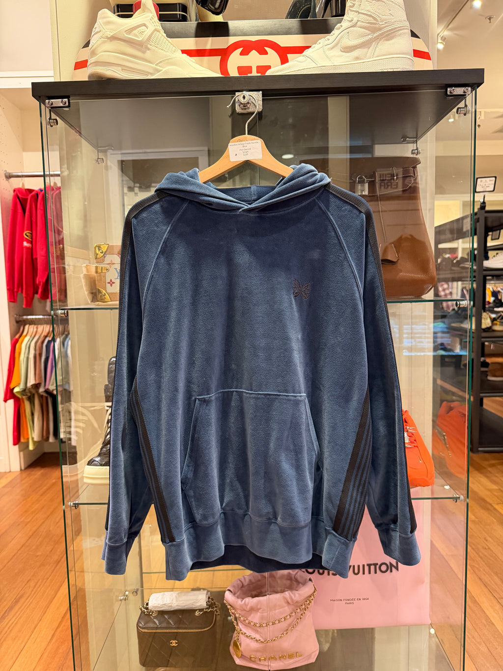 Needles Velour Track Hoodie