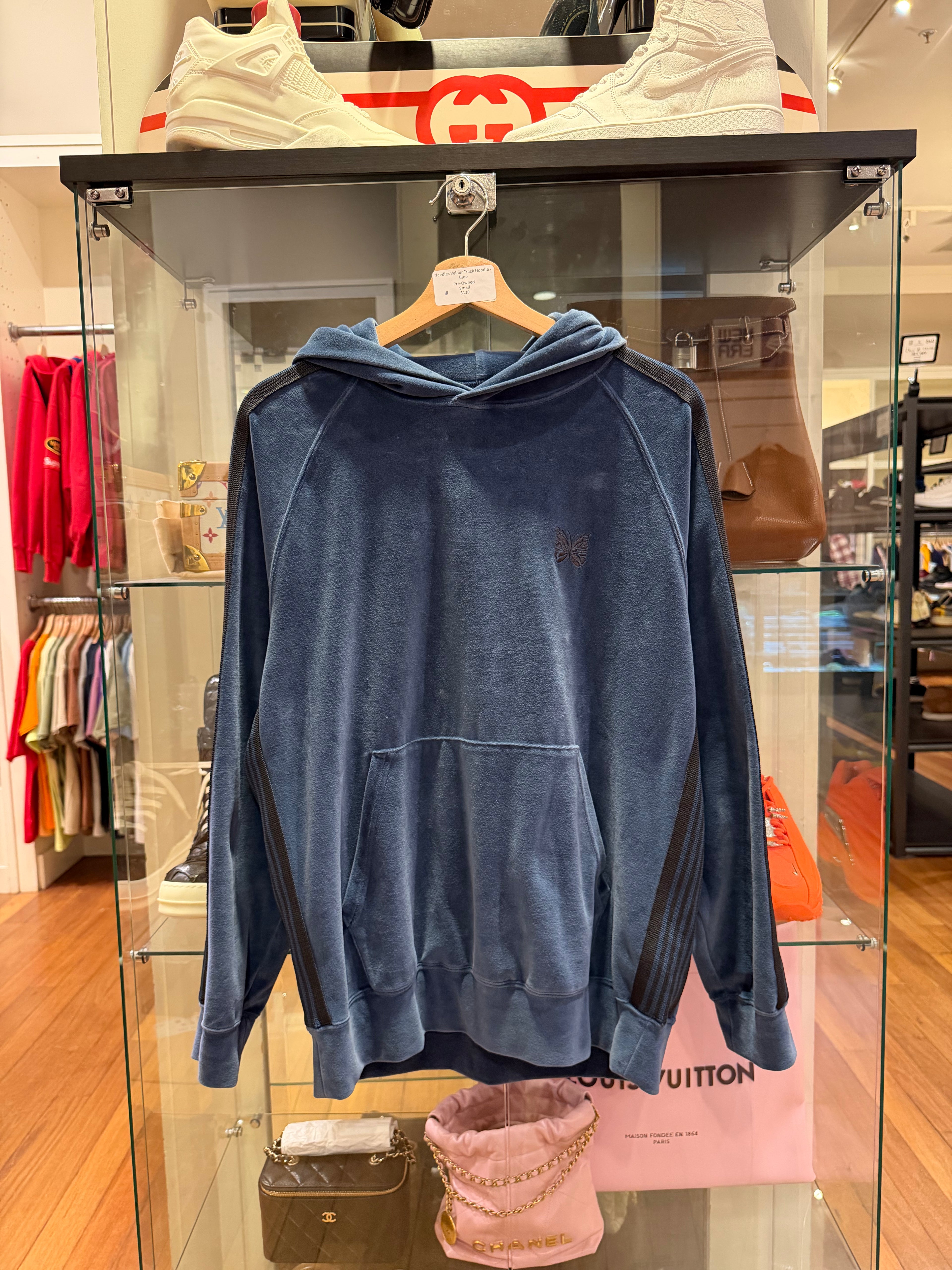 Needles Velour Track Hoodie