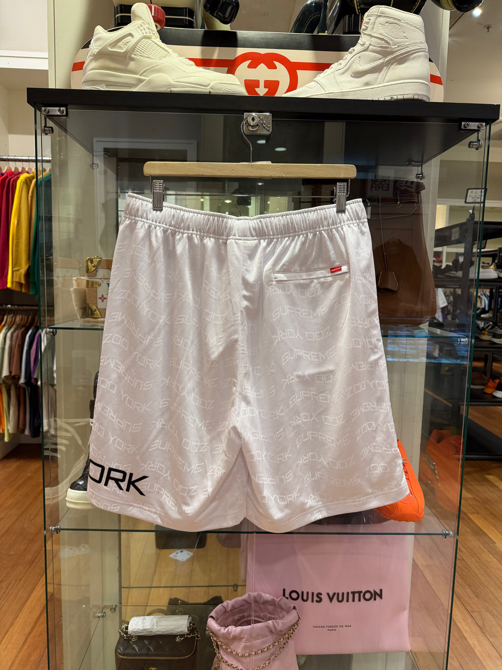Supreme Zoo York Soccer Mesh Shorts - White