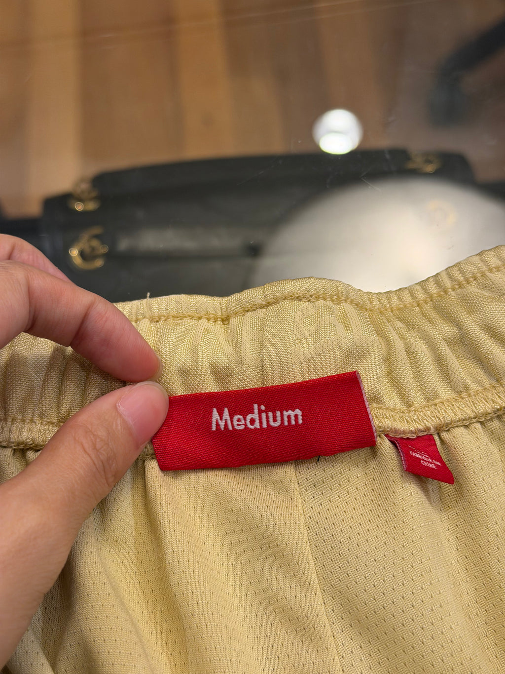 Supreme Zoo York Soccer Mesh Shorts - Gold