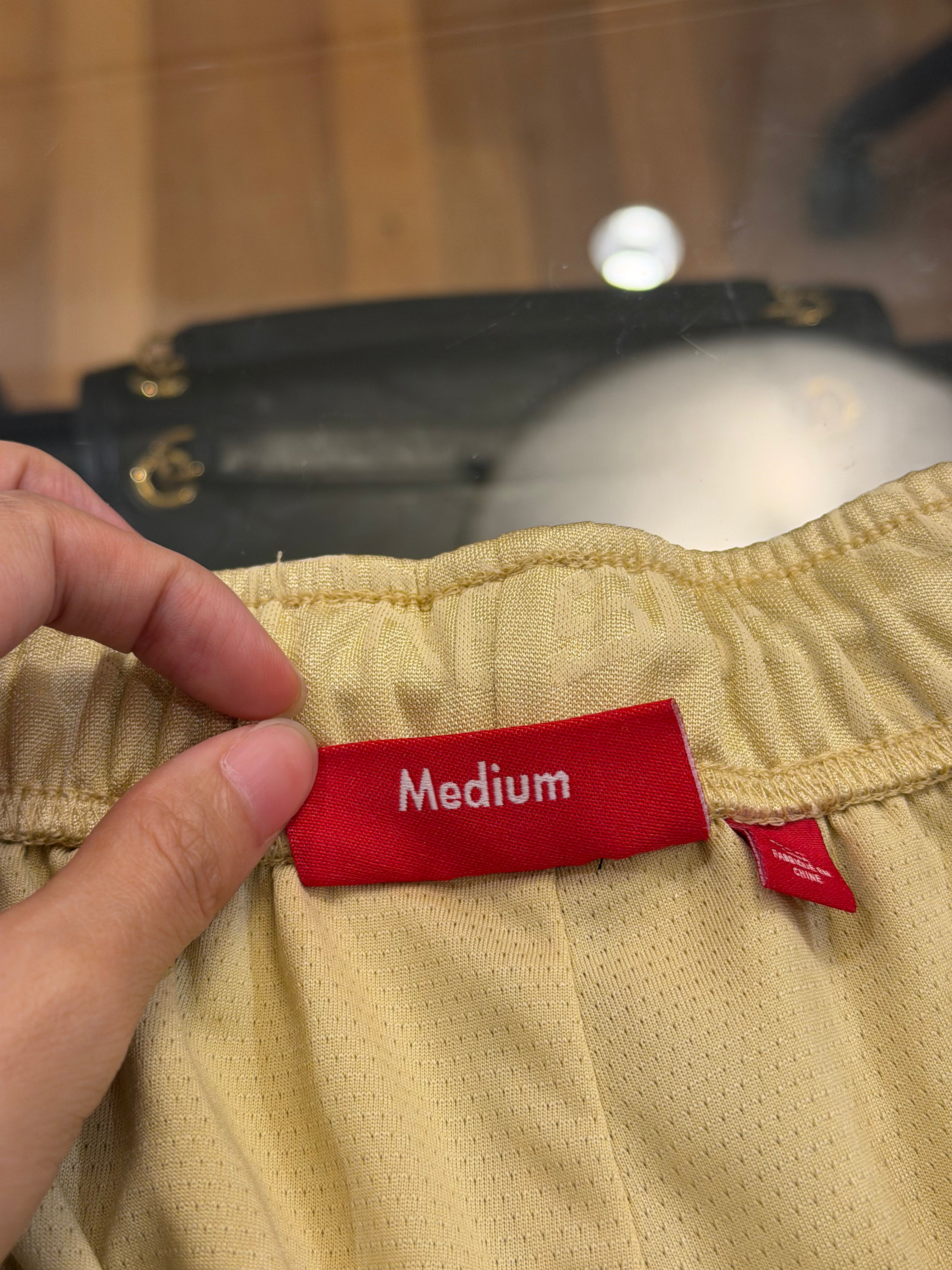 Supreme Zoo York Soccer Mesh Shorts - Gold