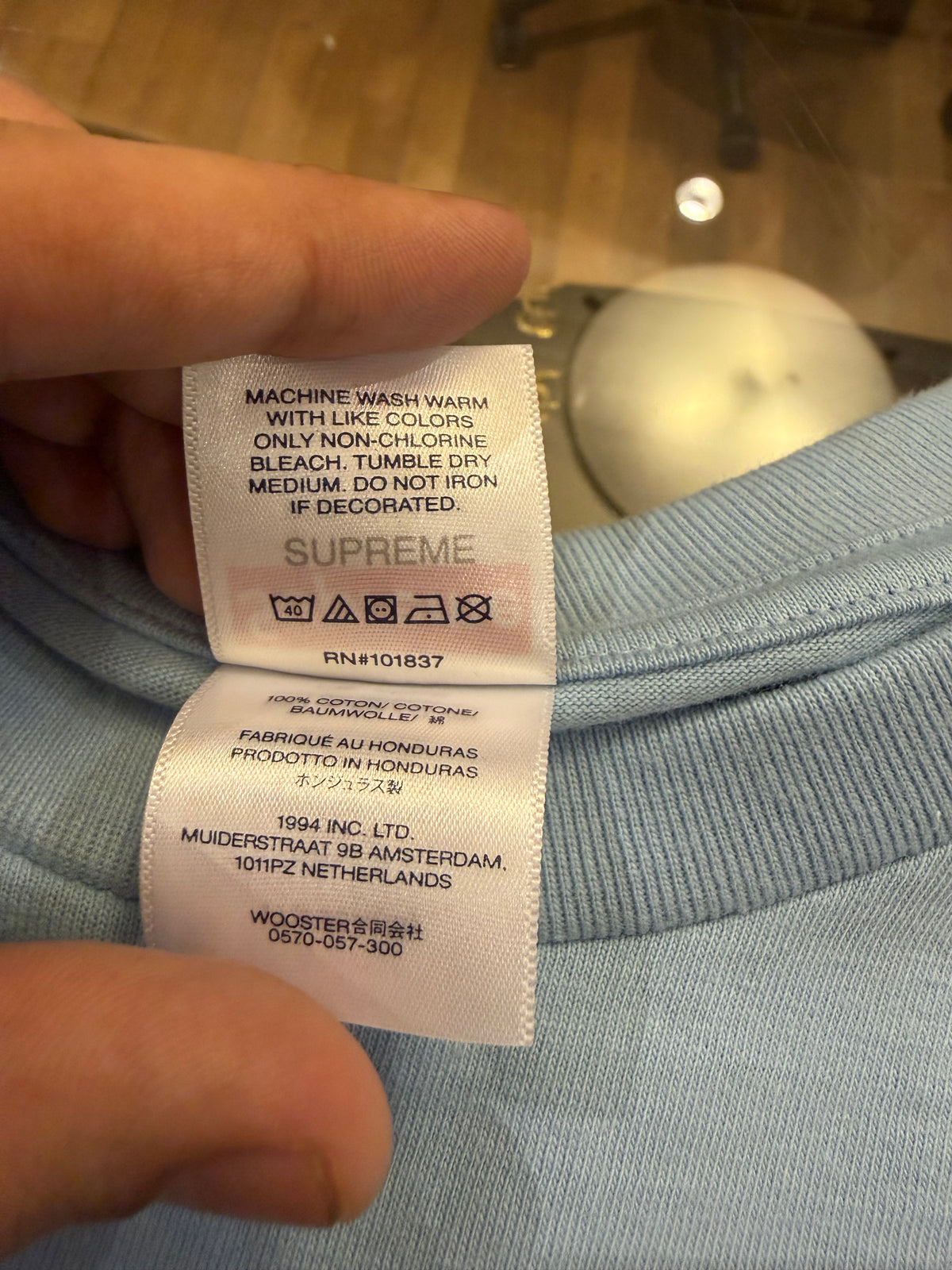 Supreme Mouse Tee - Blue