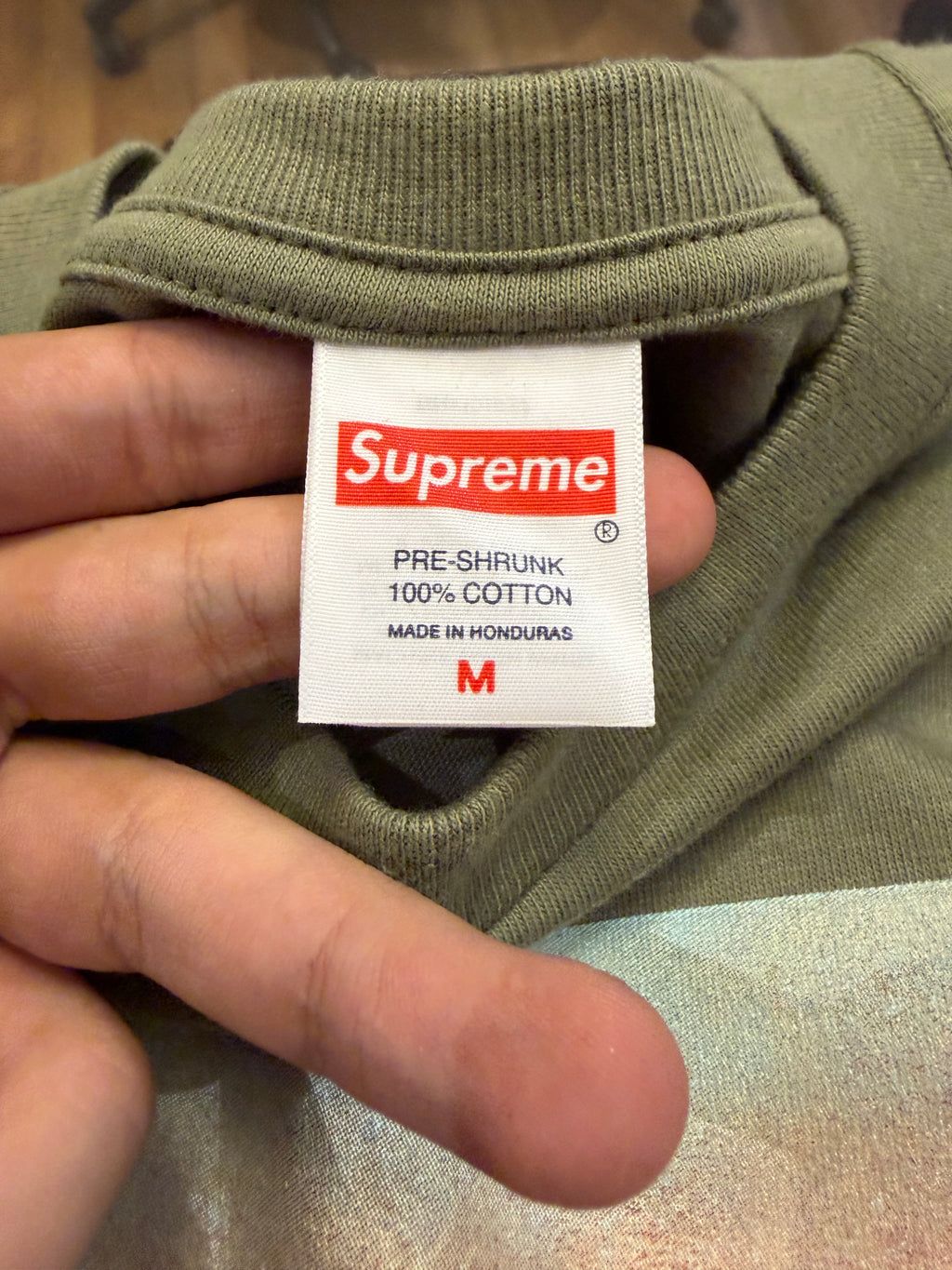 Supreme Mouse Tee - Green