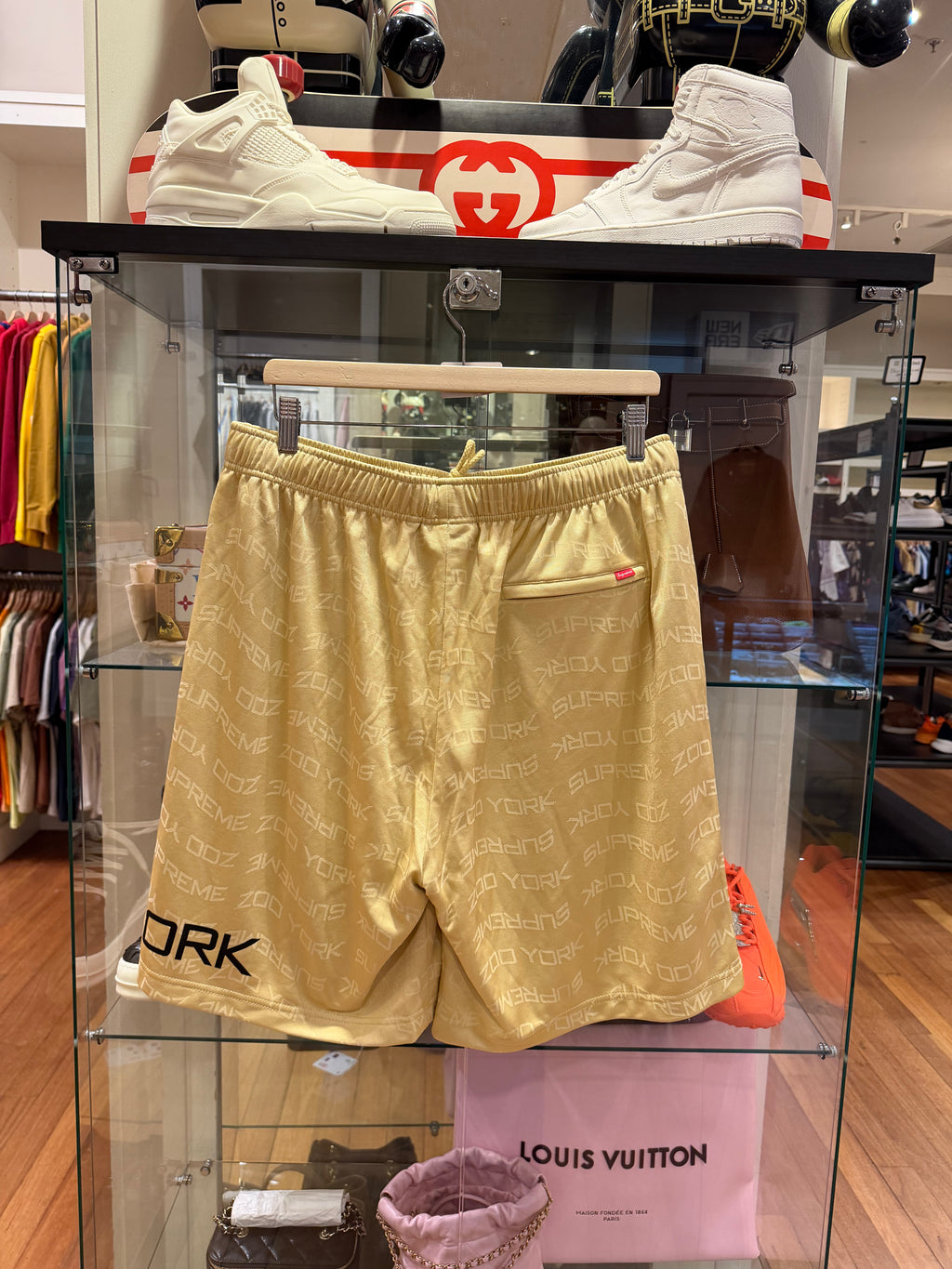 Supreme Zoo York Soccer Mesh Shorts - Gold