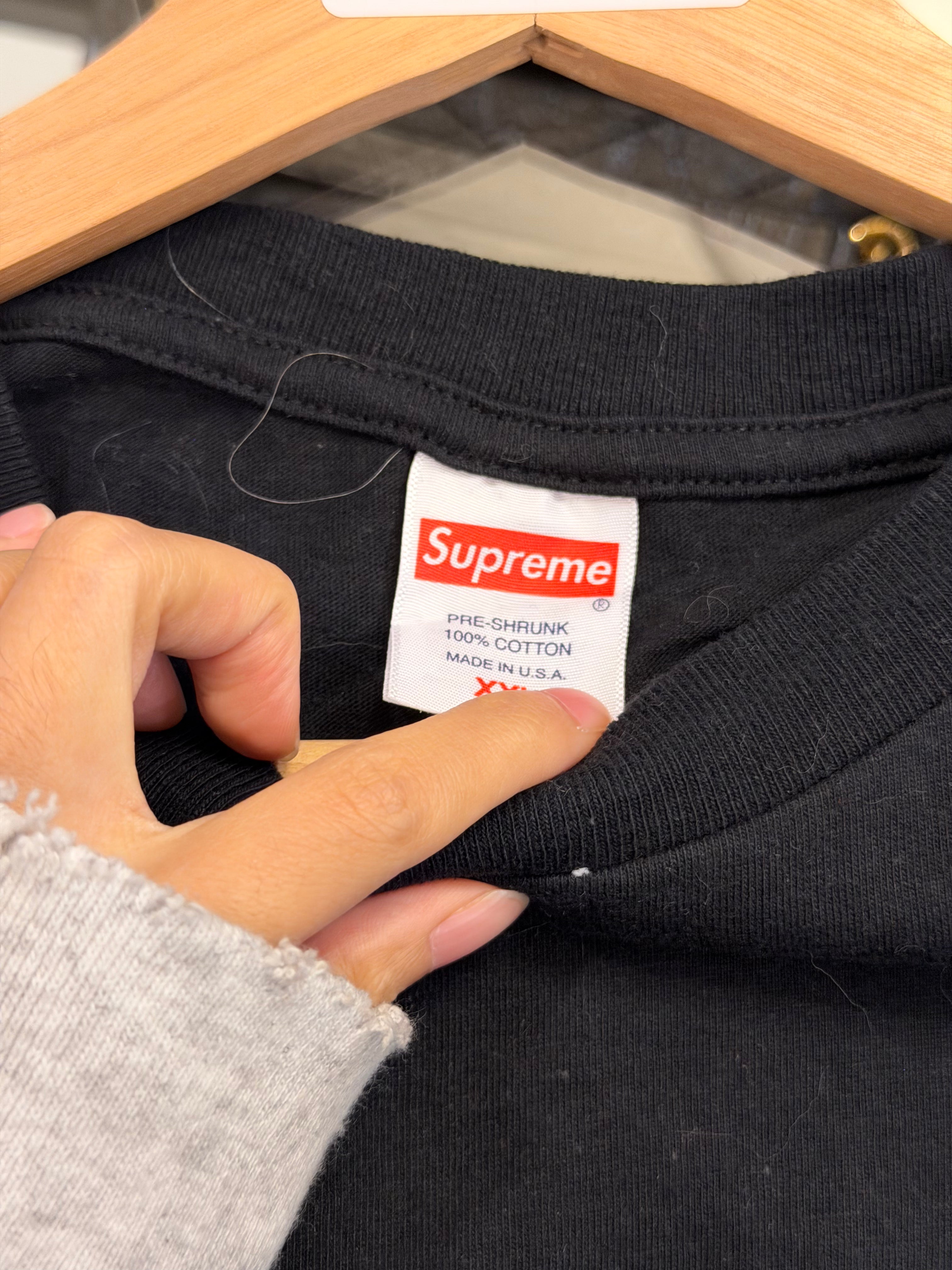 Supreme Patchwork Tee -Black