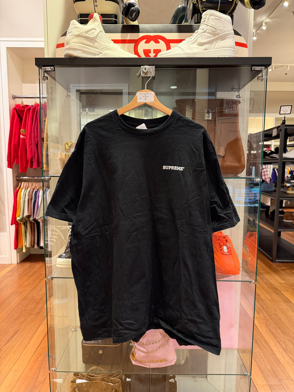Supreme Patchwork Tee -Black