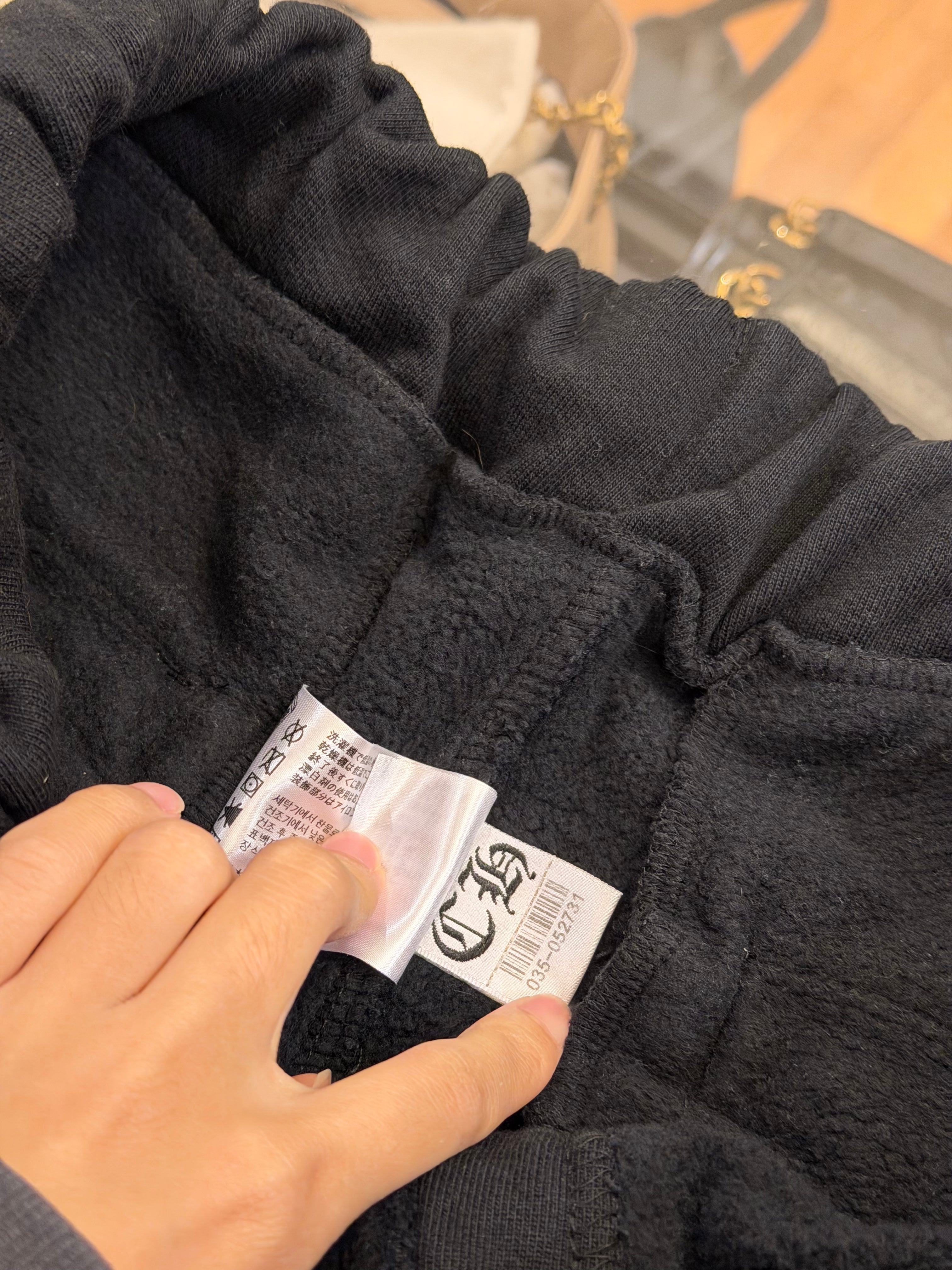 Chrome Hearts Fuck You Scroll Sweatpants - Black