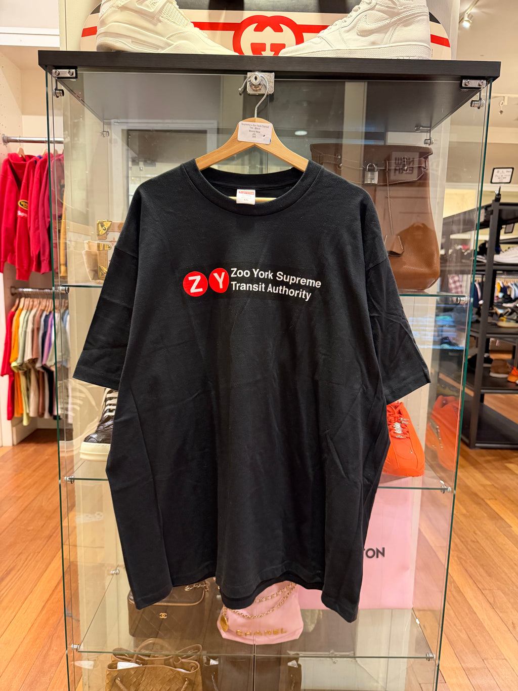 Supreme x Zoo York Transit Tee - Black