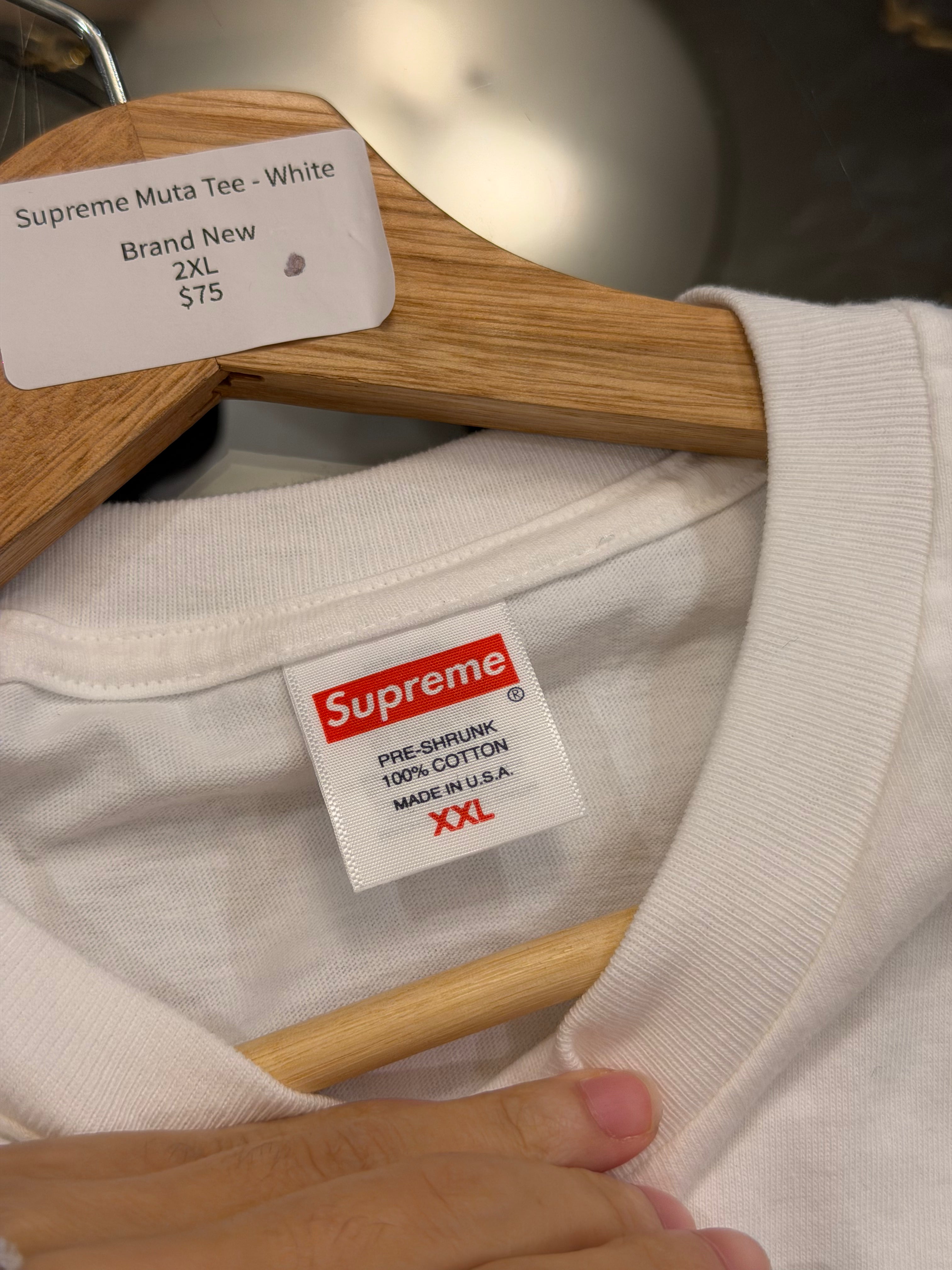 Supreme Muta Tee - White