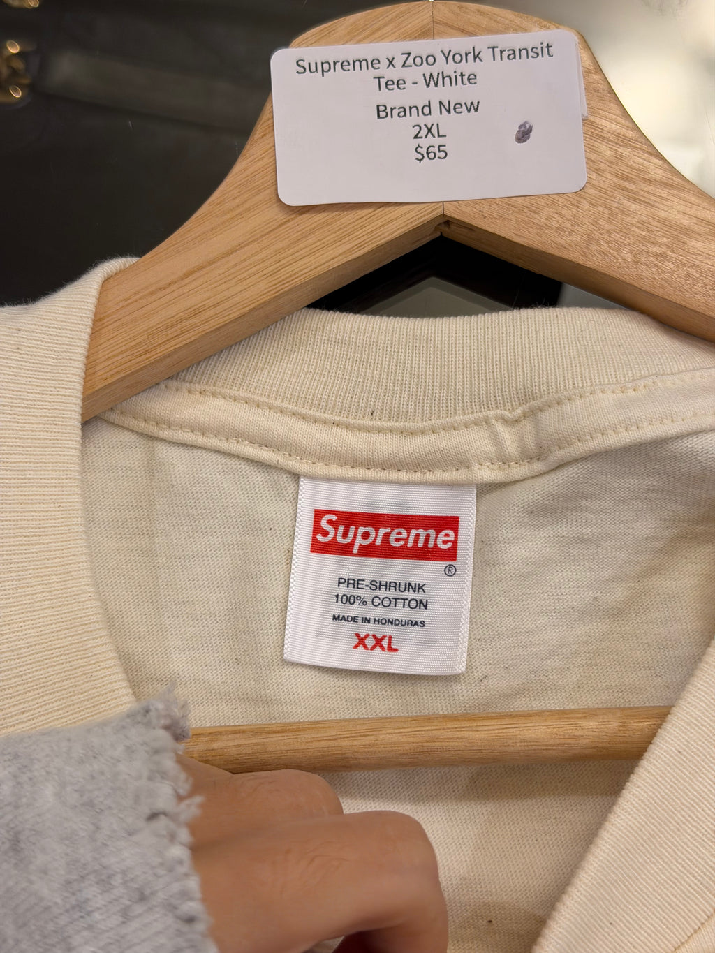 Supreme x Zoo York Transit Tee - White