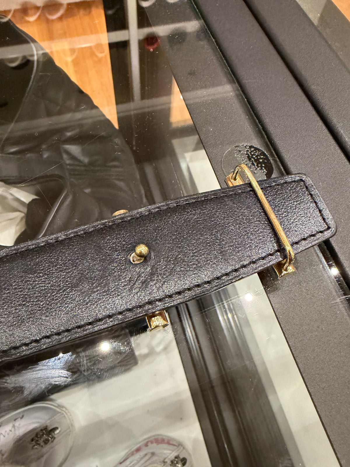 Hermes Calfskin Belt Hisseo Brass Belt