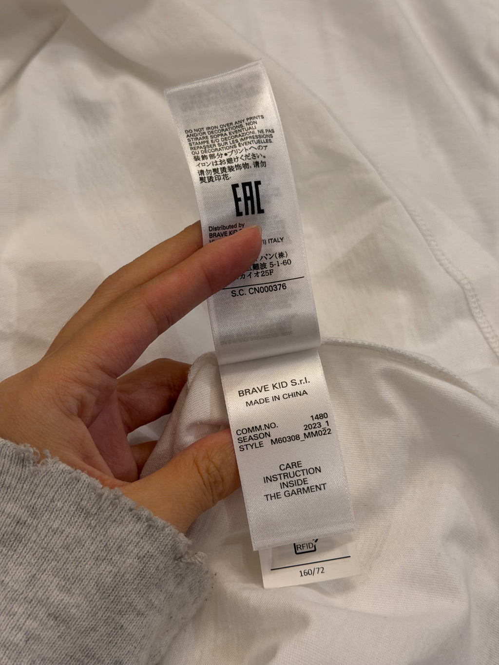 Maison Margiela MM6 LayeredChekered LS