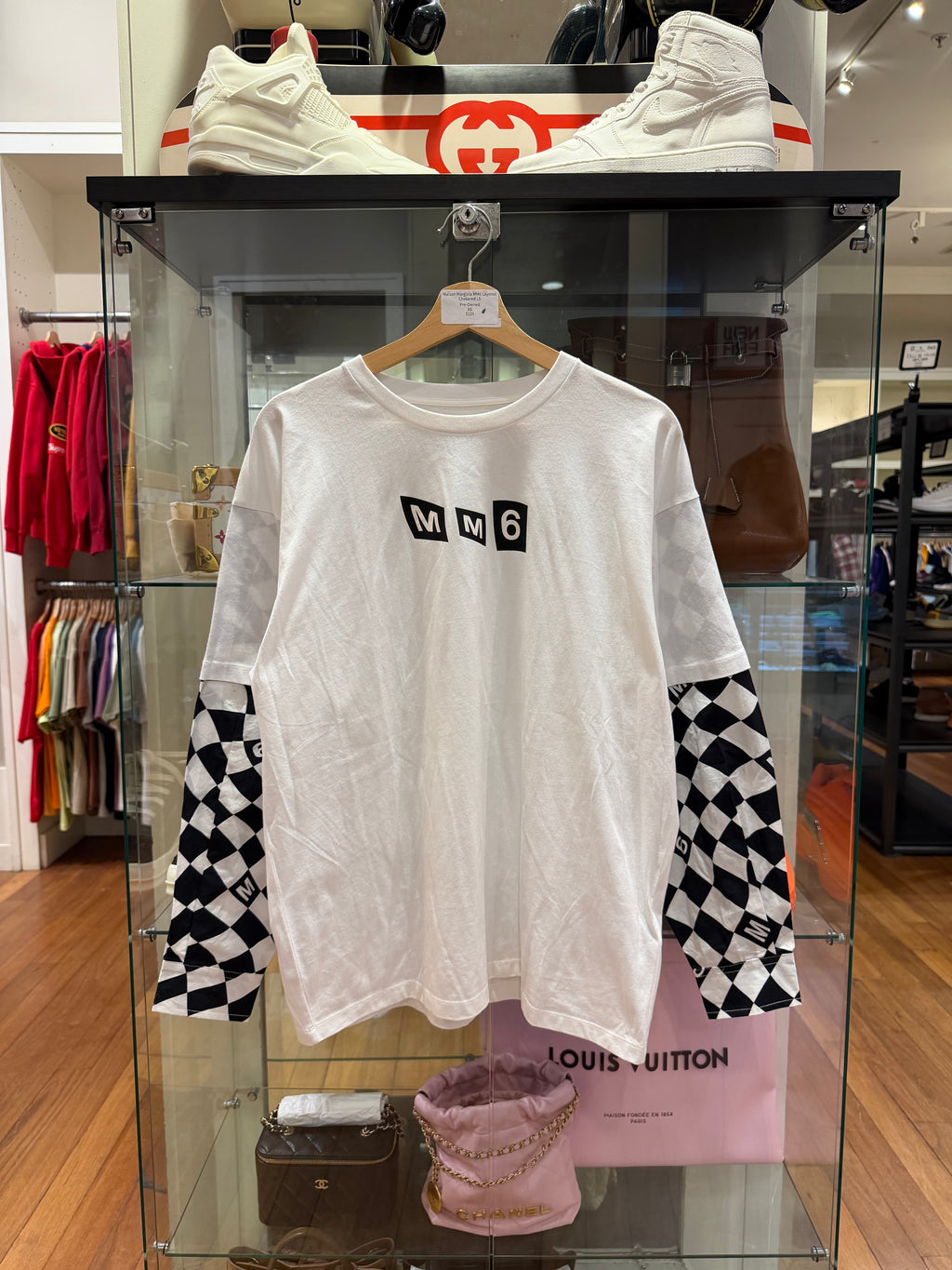 Maison Margiela MM6 LayeredChekered LS