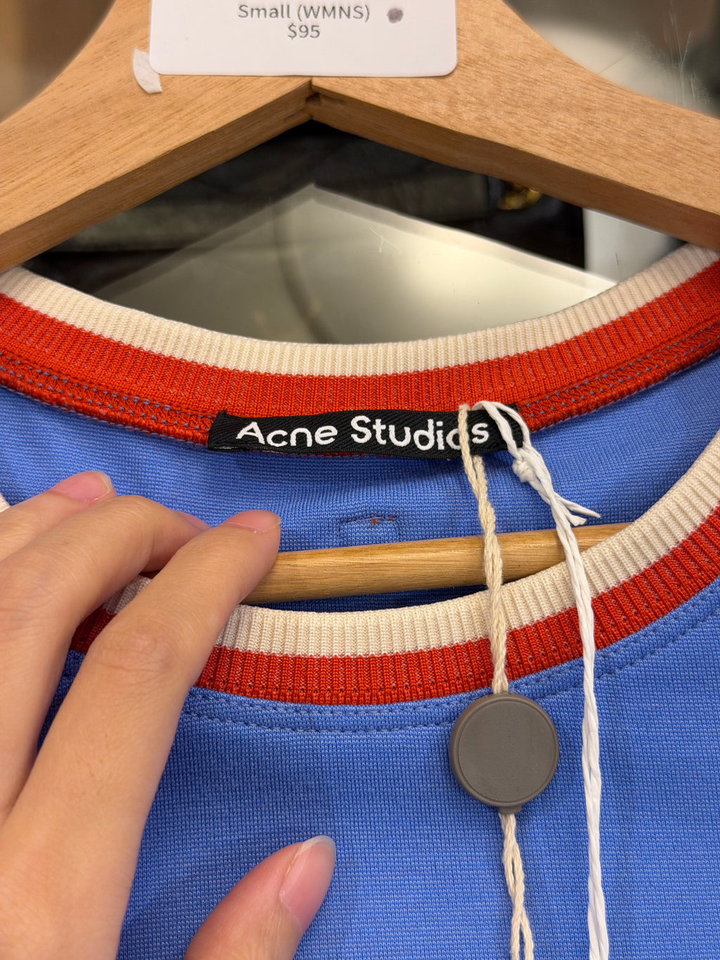 Acne Studios Favorit Senior Tee - Pastel Blue (WMNS)