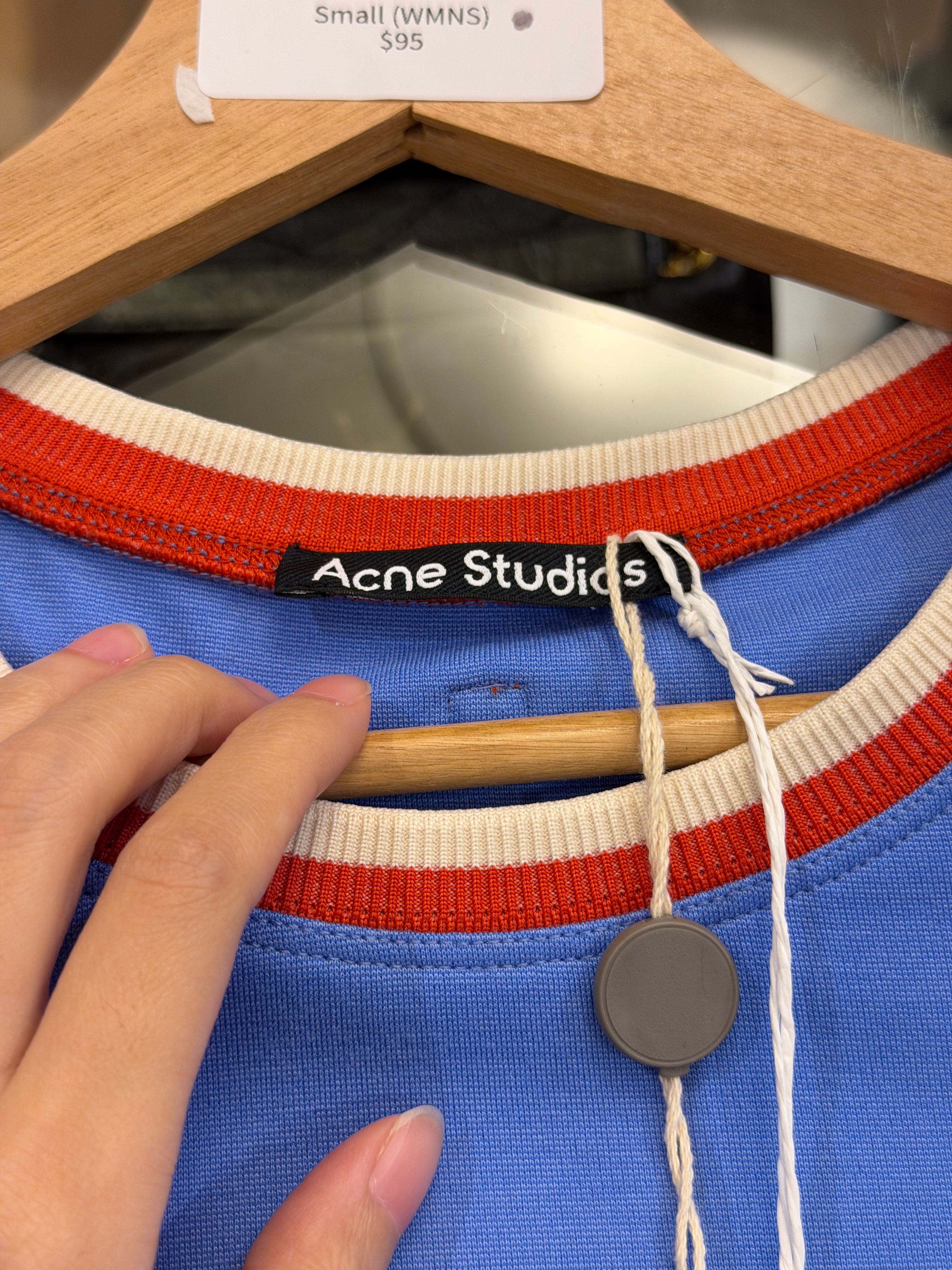 Acne Studios Favorit Senior Tee - Pastel Blue (WMNS)