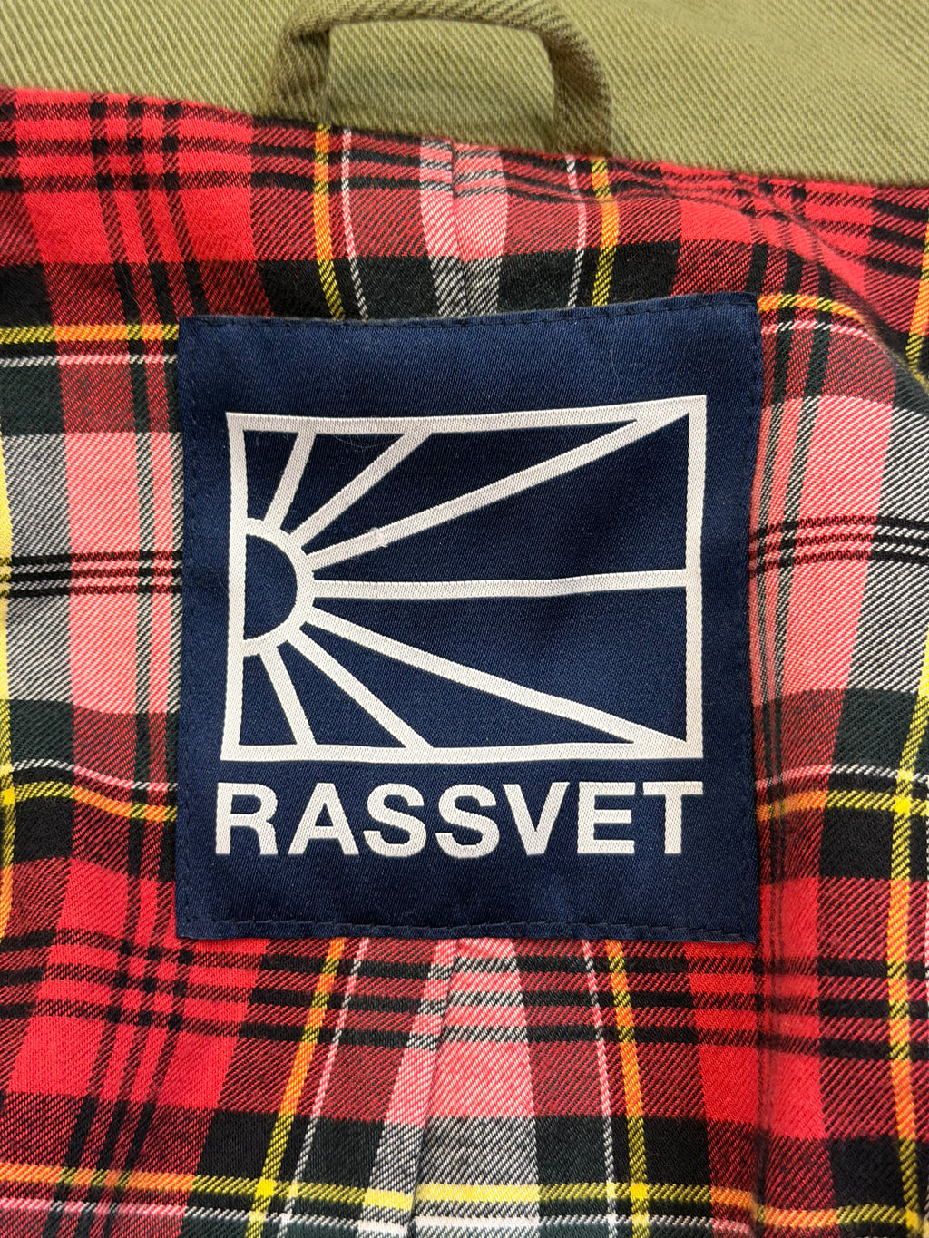 Rassvet Flannel Lined Military Jacket - Olive