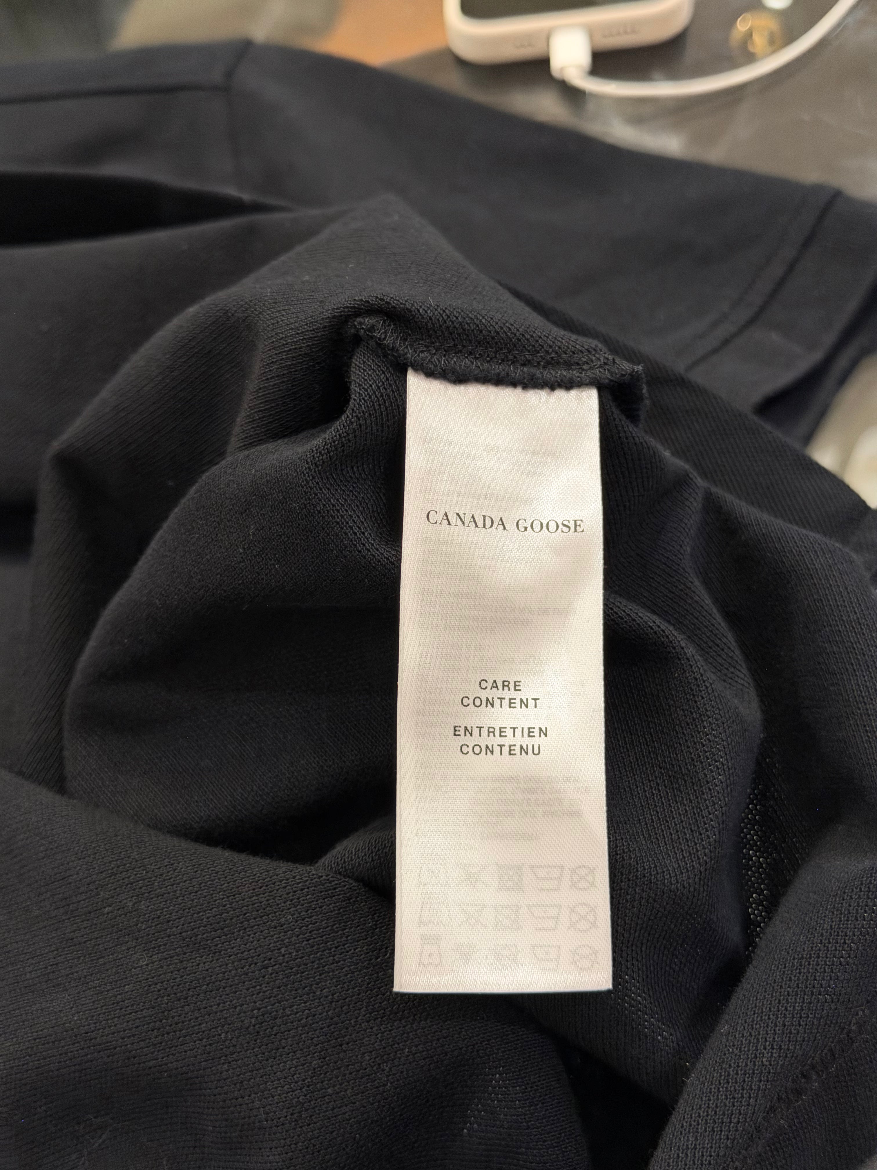 Canada Goose Polo Shirt -Black